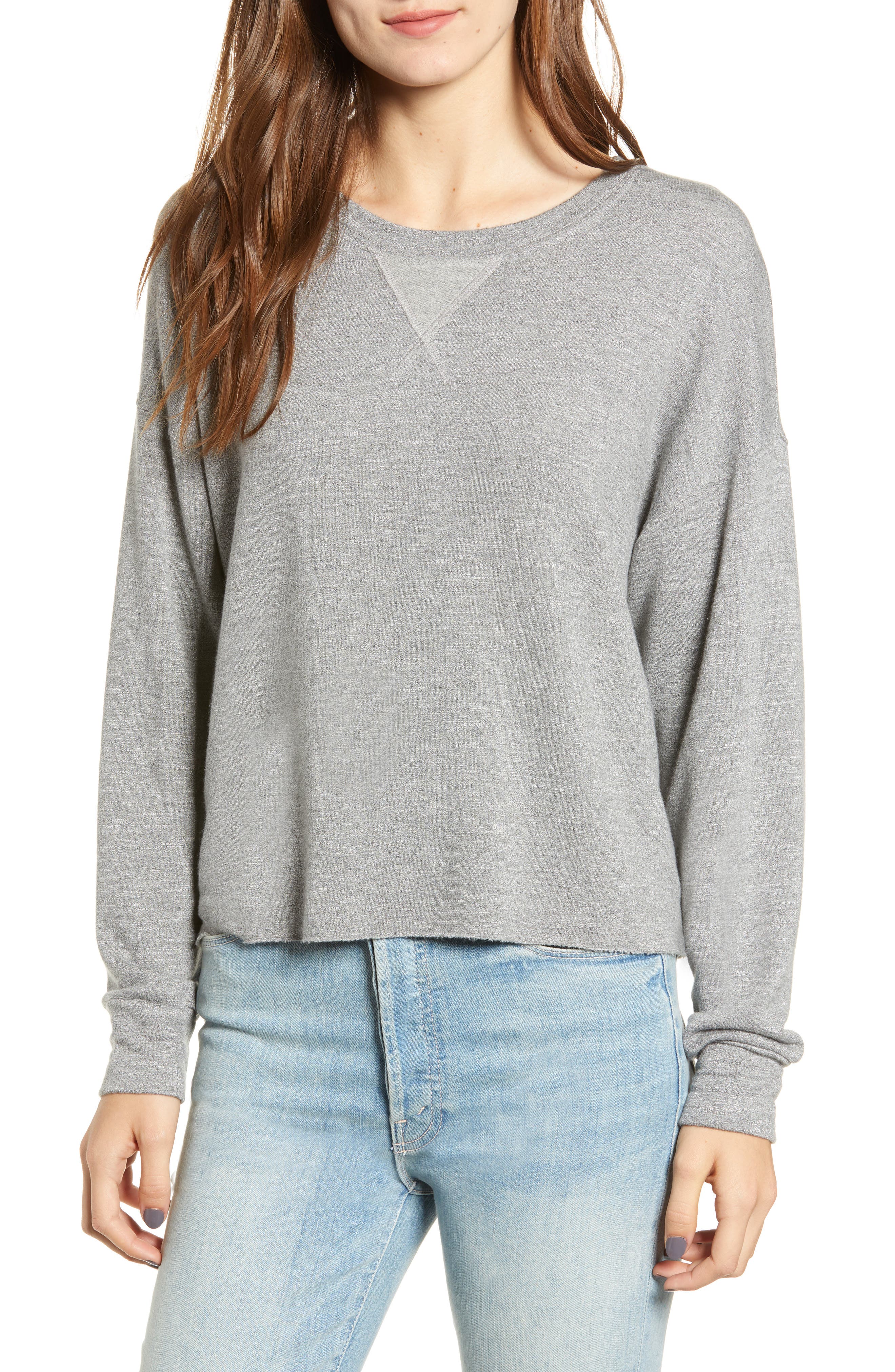 Splendid Active Sweatshirt, Grey