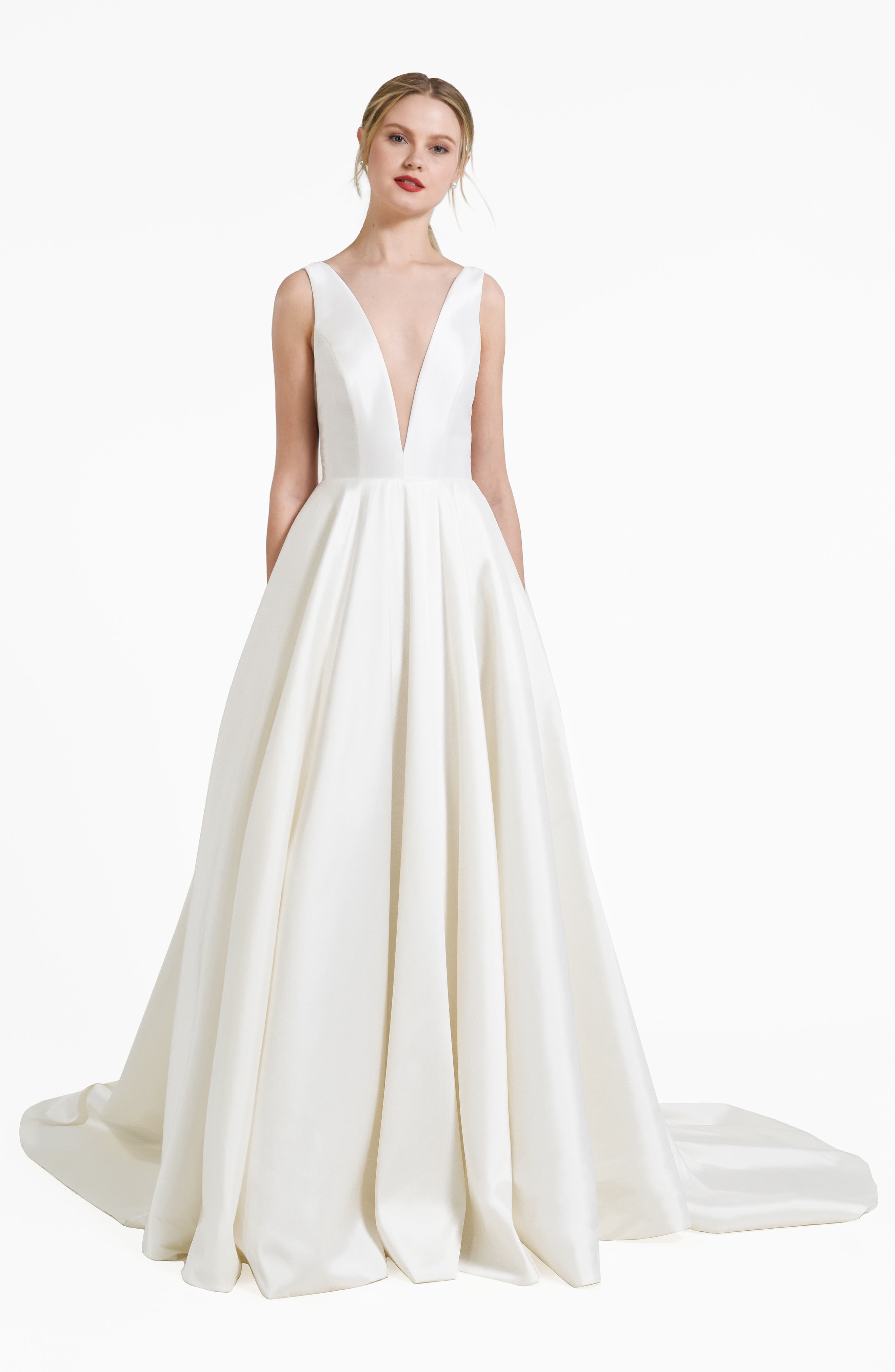 Jenny By Jenny Yoo Spencer Taffeta Ballgown