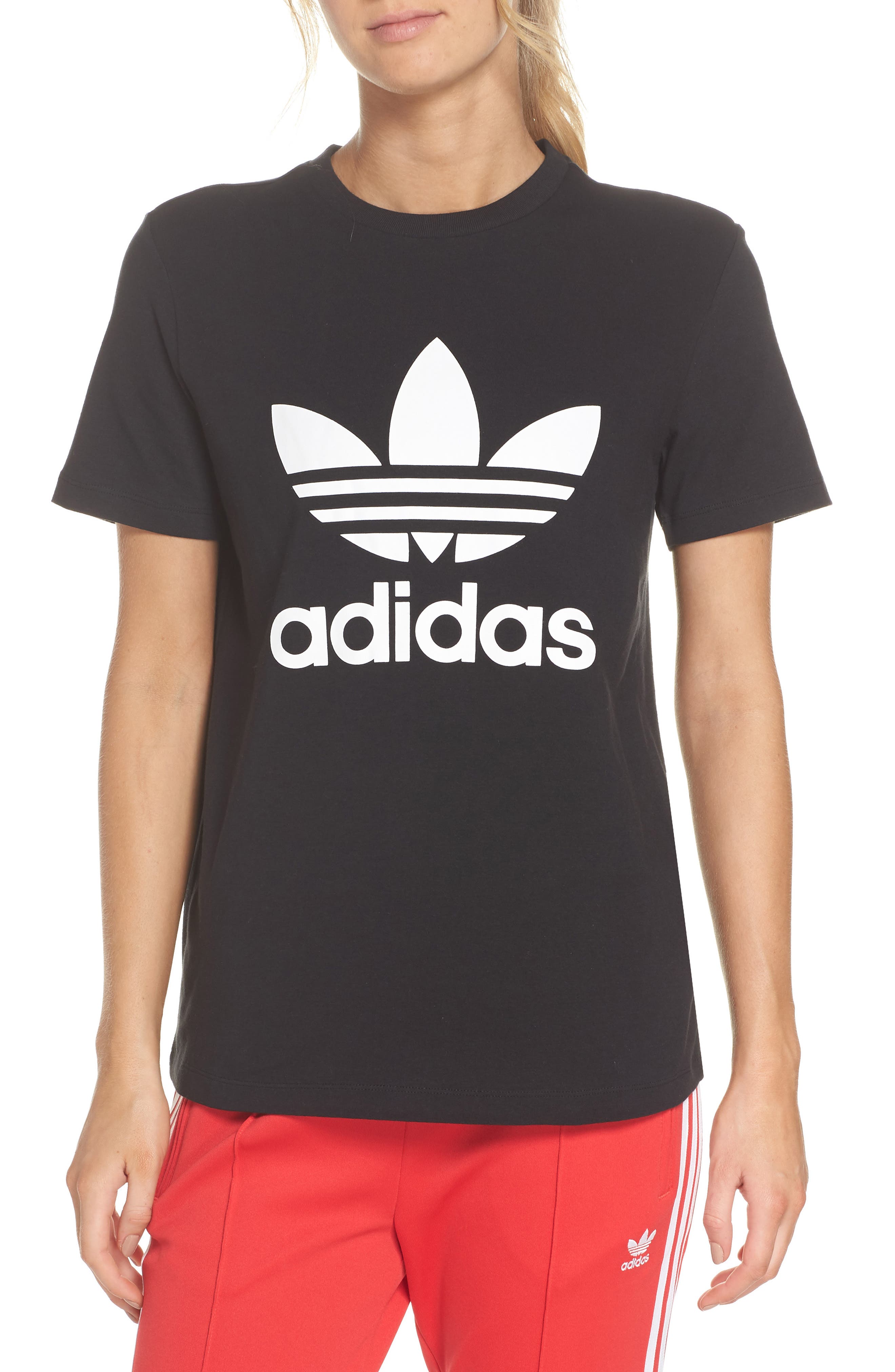 Adidas Trefoil Tee, Black
