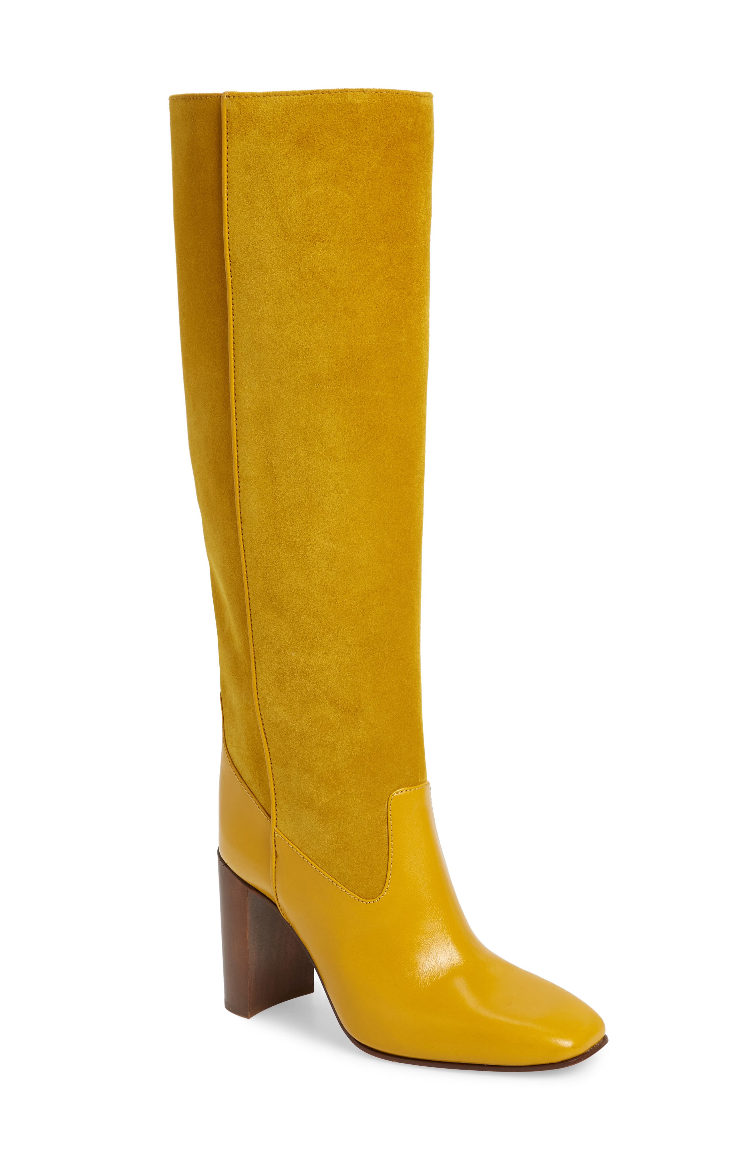 Rag & Bone Aslen Tall Boot, Yellow