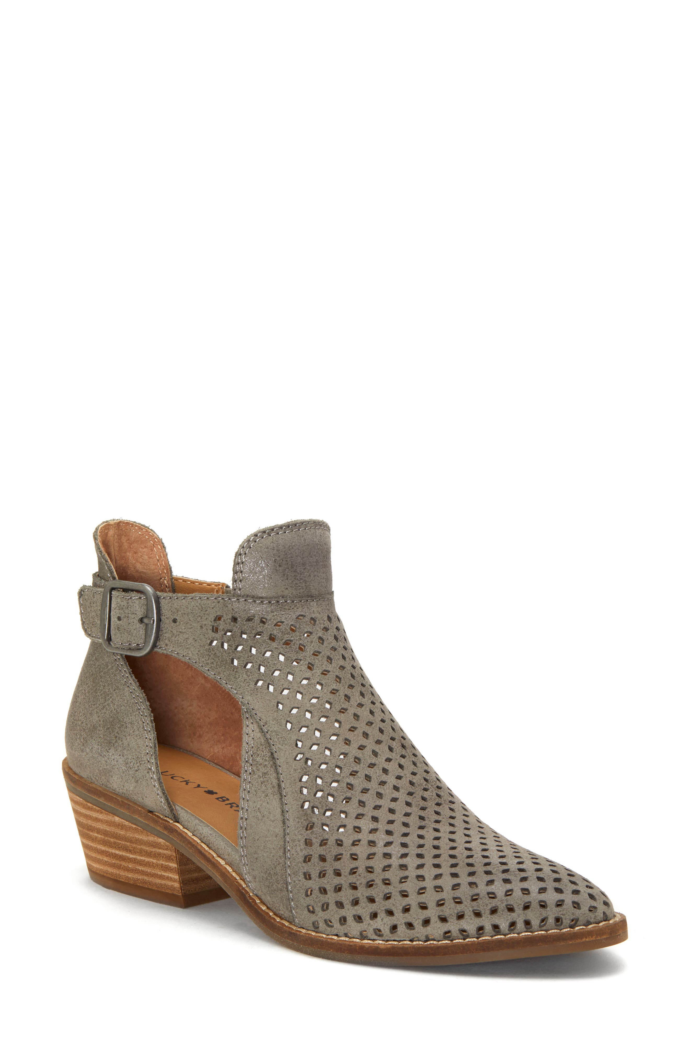 Lucky Brand Fillian Bootie- Metallic