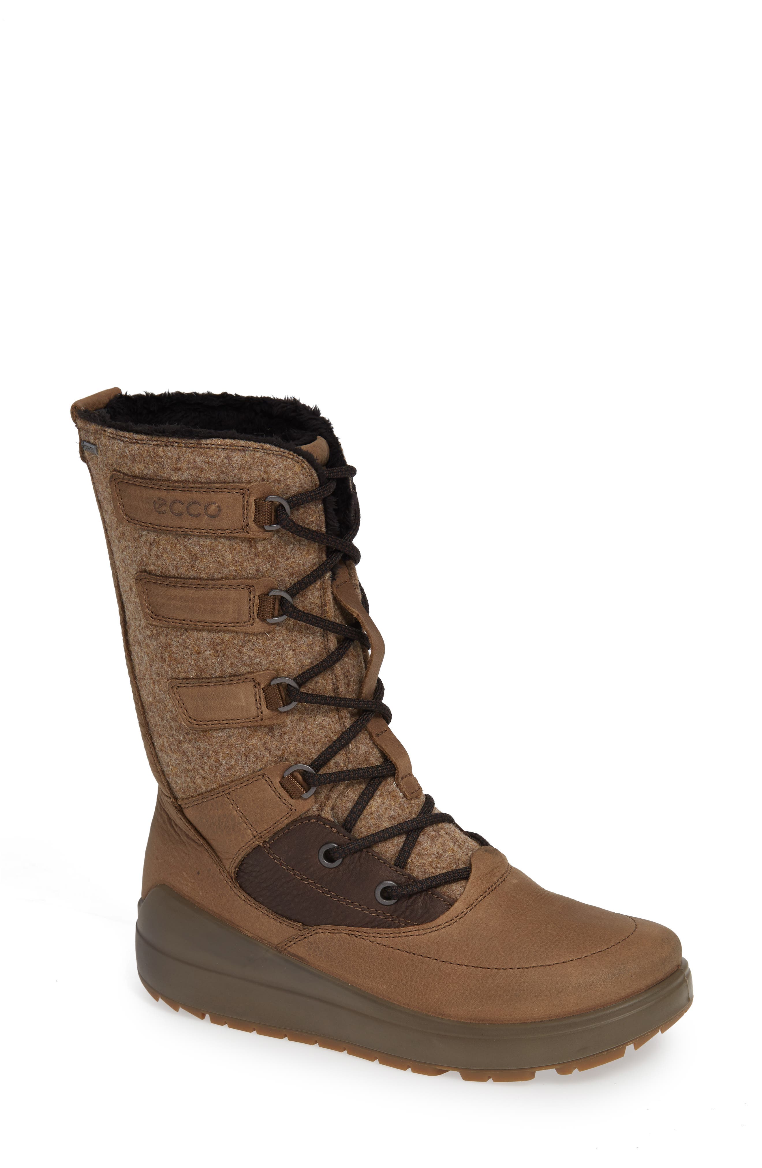 Ecco Noyce Waterproof Boot, Brown