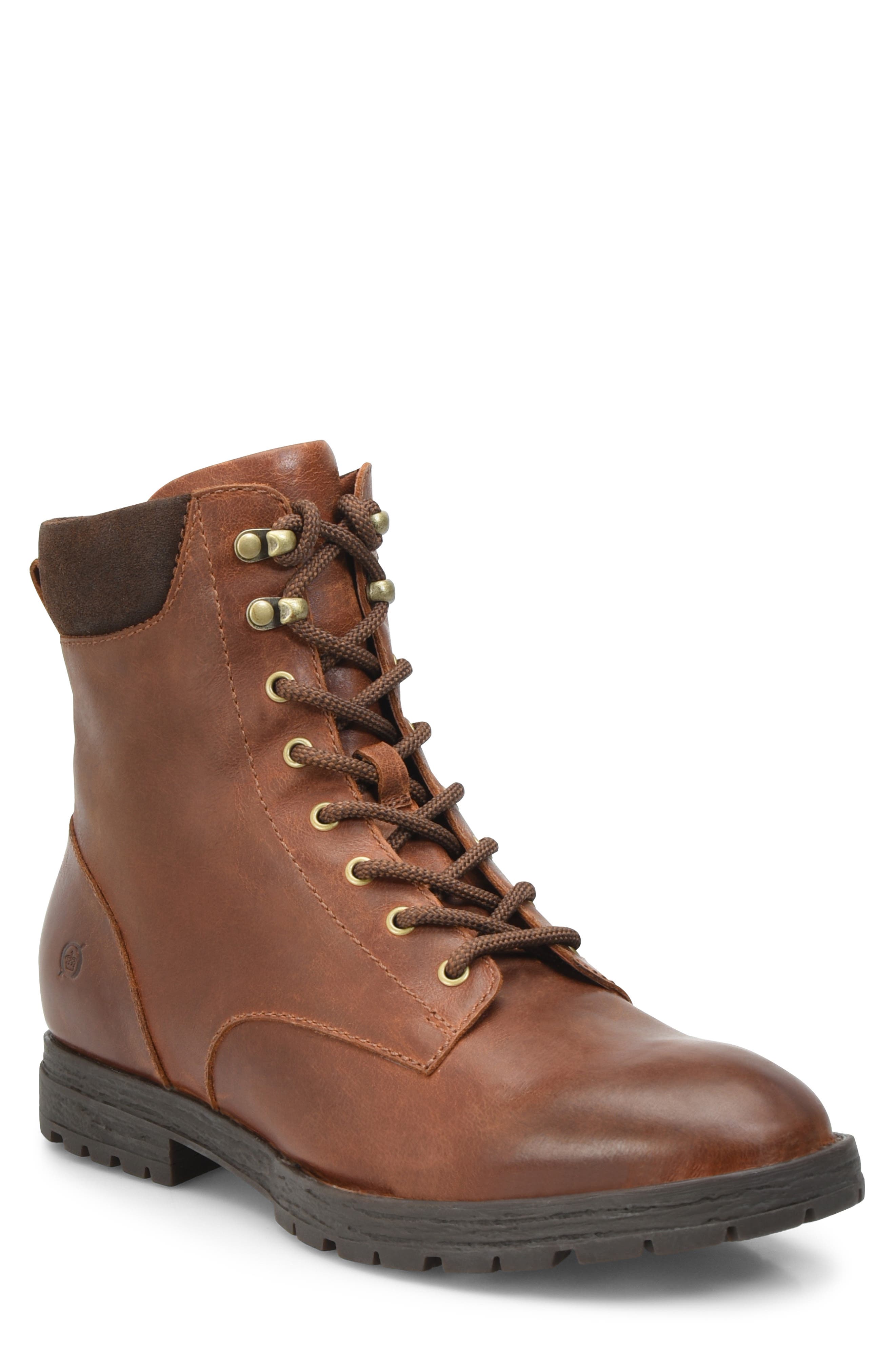 B?rn Pike Waterproof Lace-Up Boot- Brown