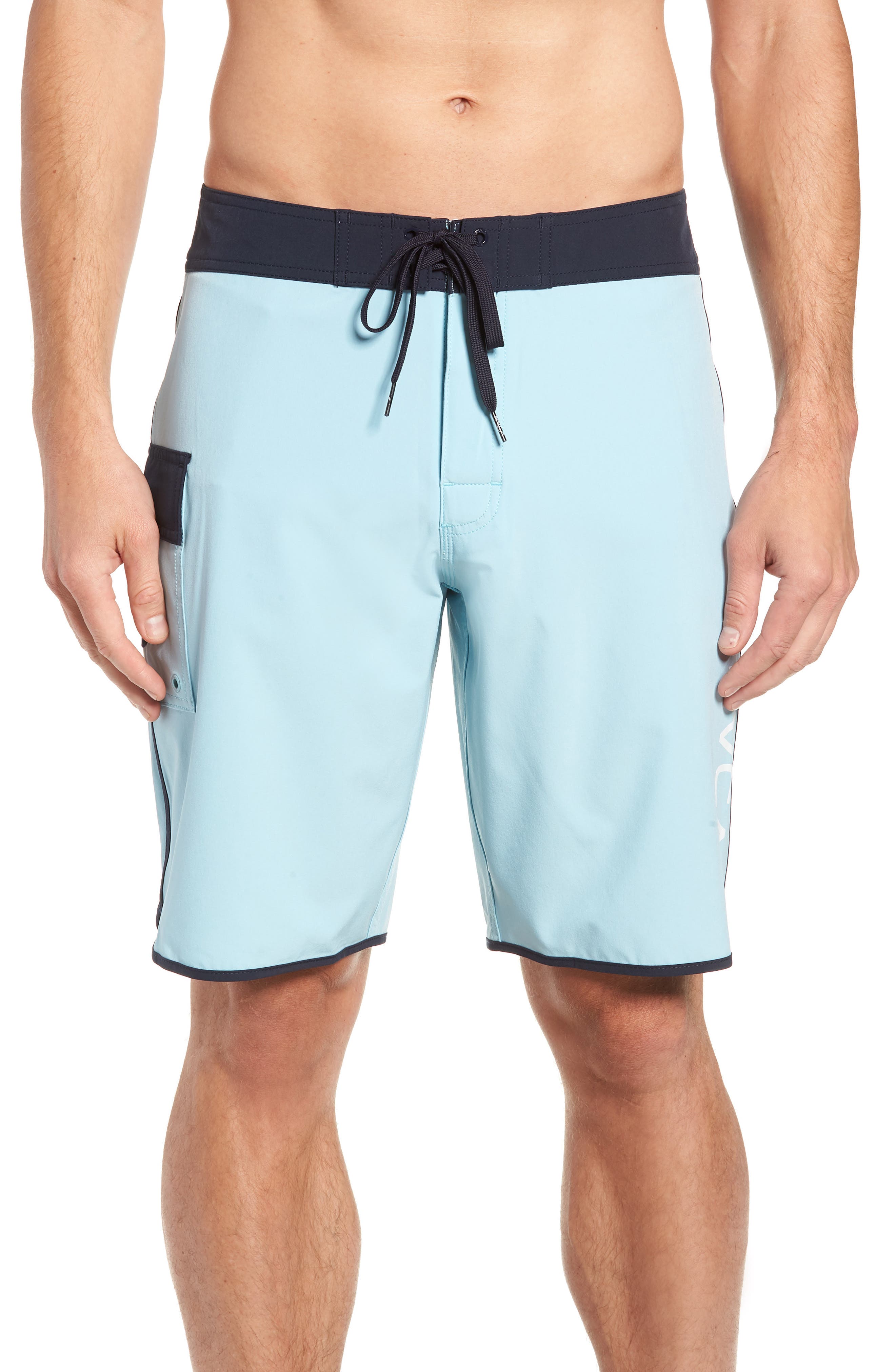 RVCA 'Eastern' Scalloped Hem Board Shorts Nordstrom