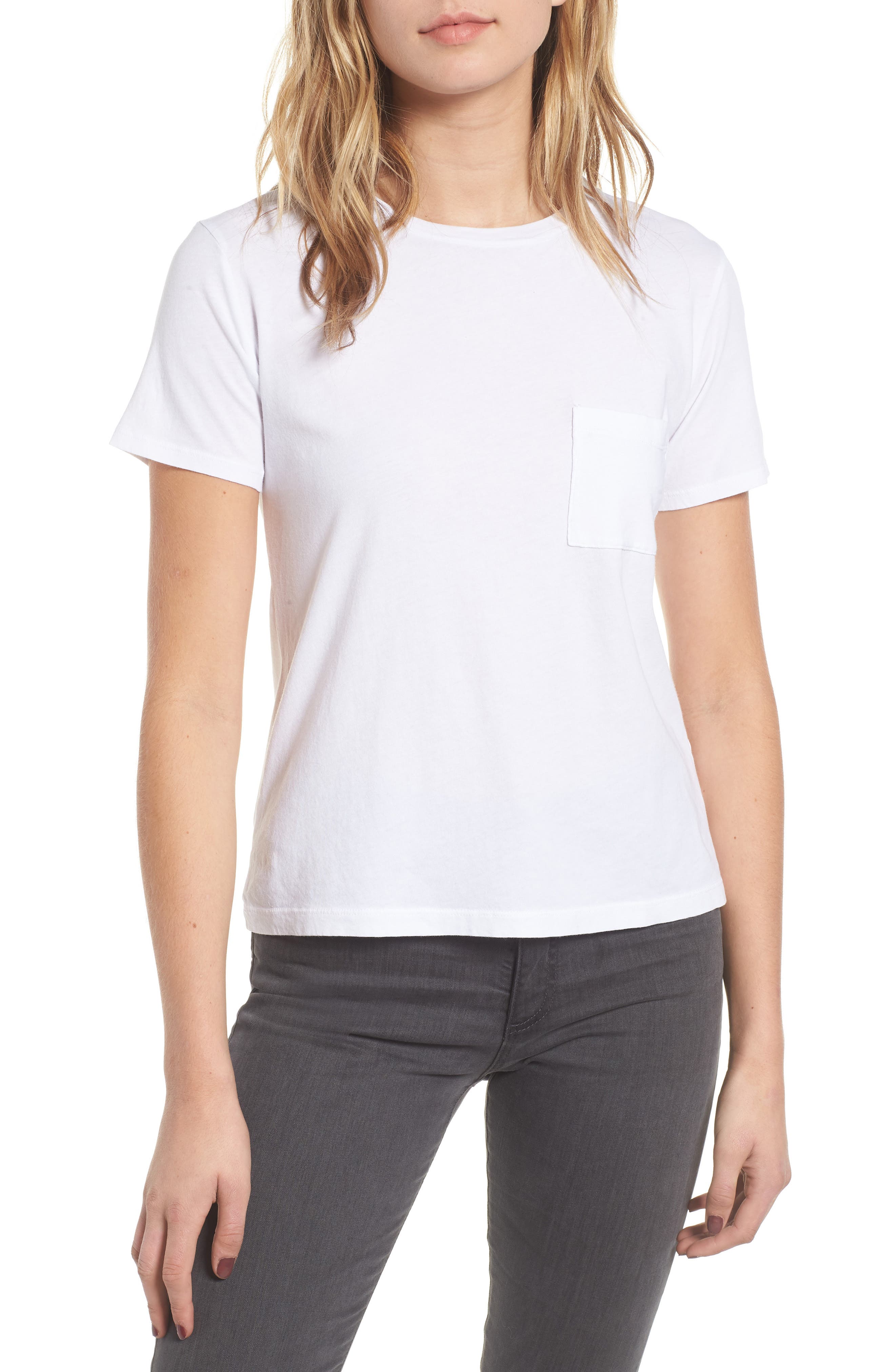 Amour Vert Valentine Crewneck Tee, White