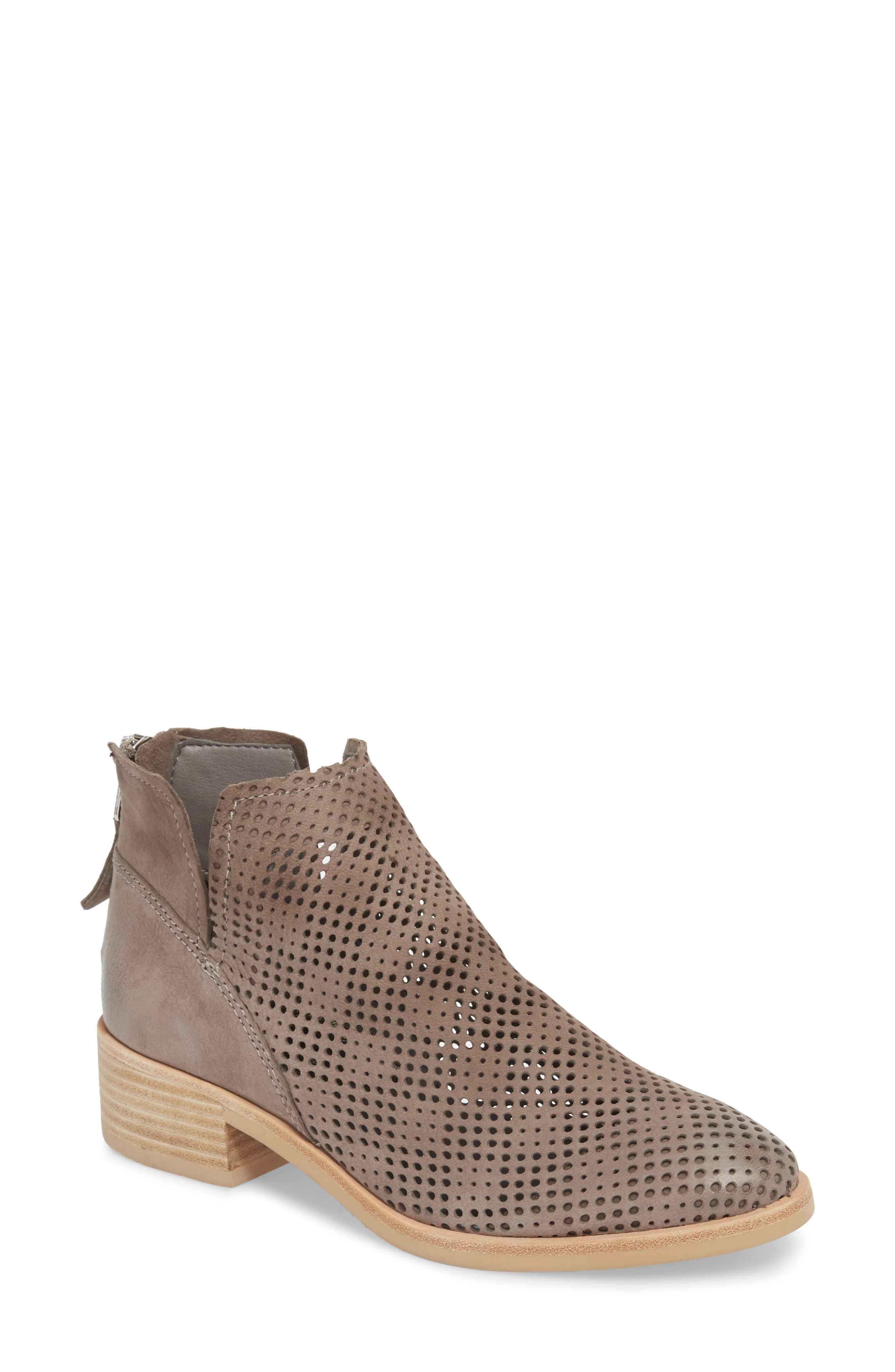 Dolce Vita Tommi Perforated Bootie- Grey