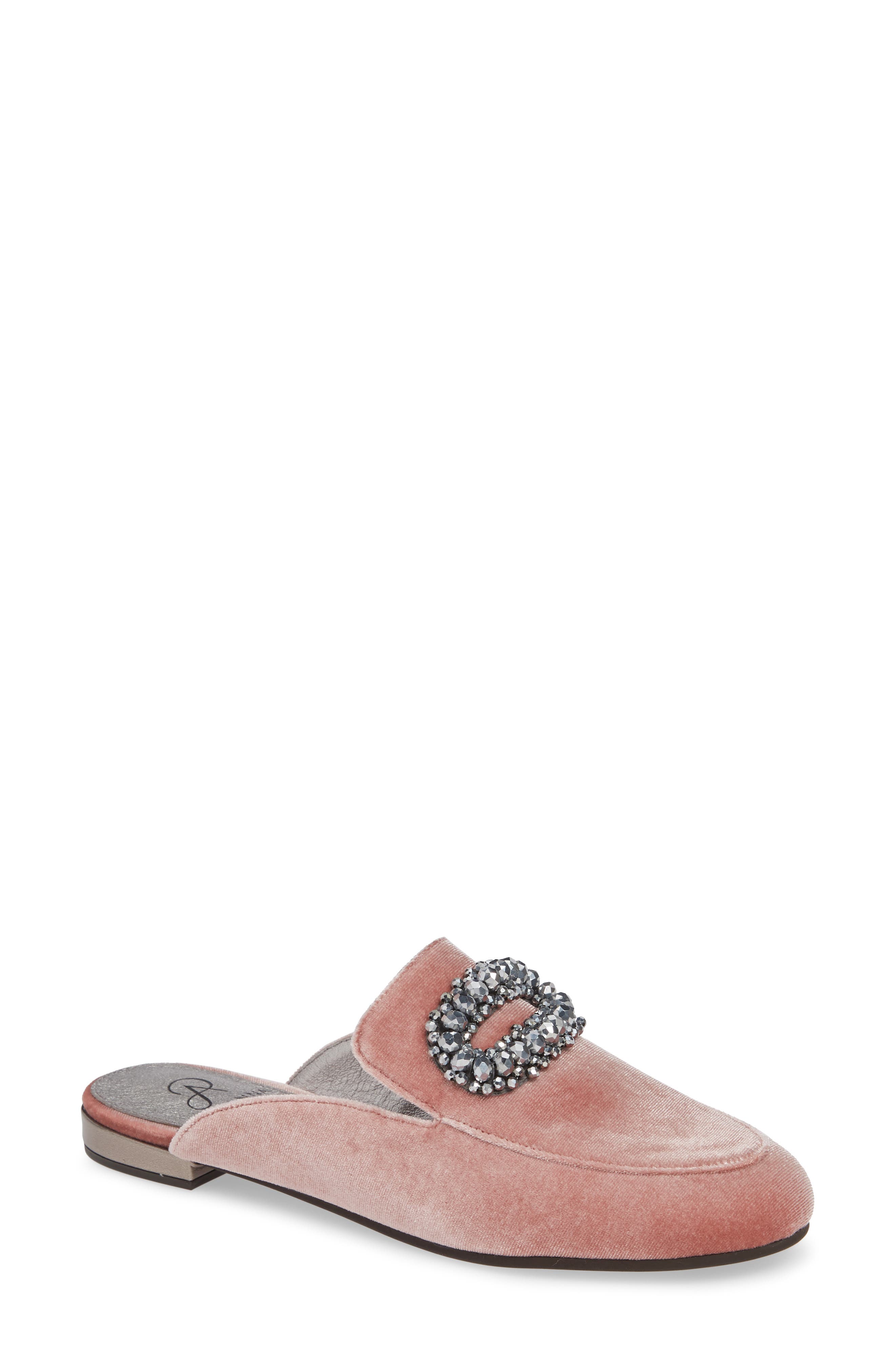 Adrianna Papell Becky Embellished Mule- Pink