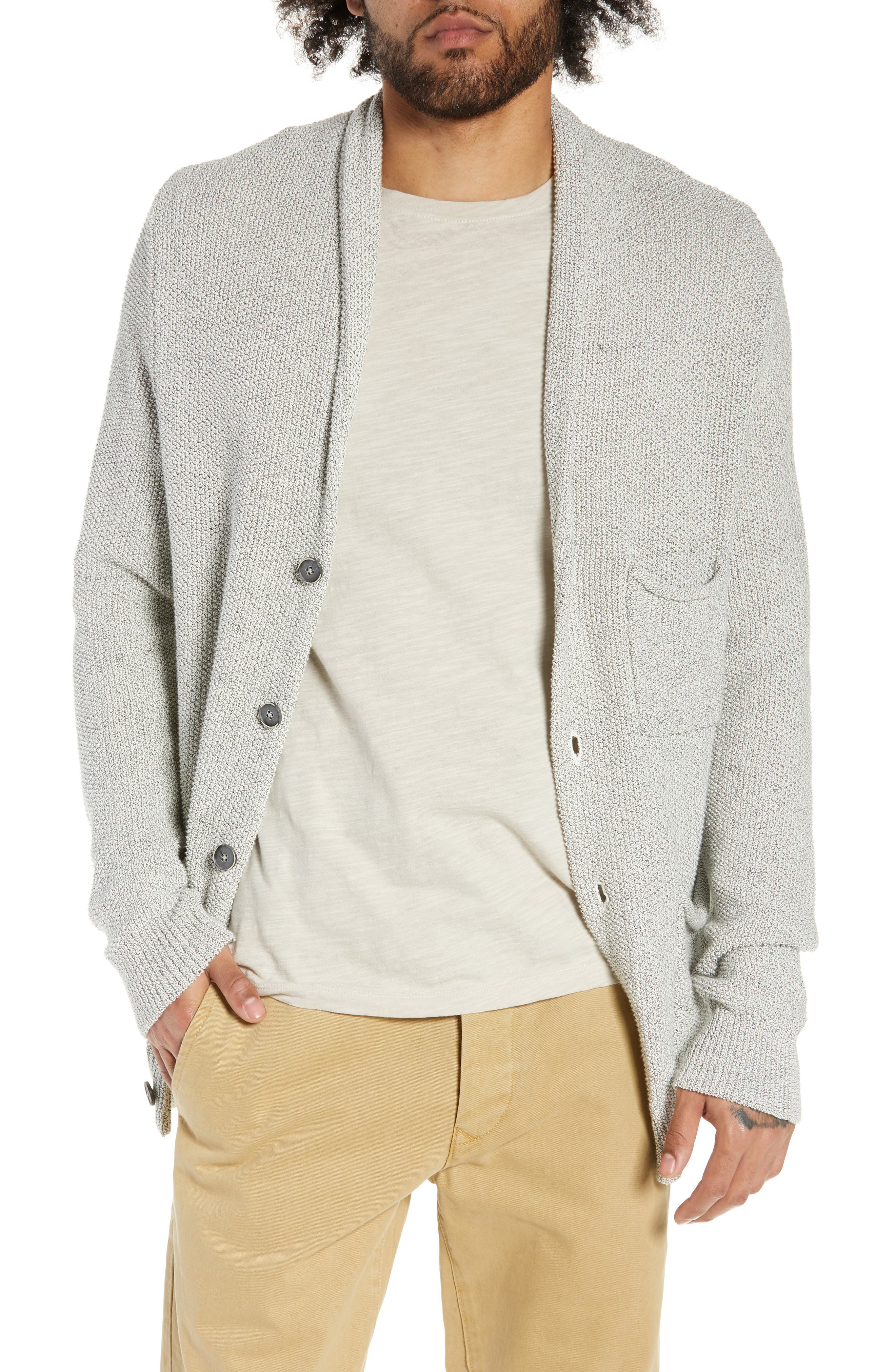 Life/after/denim Oz Button Cardigan, White