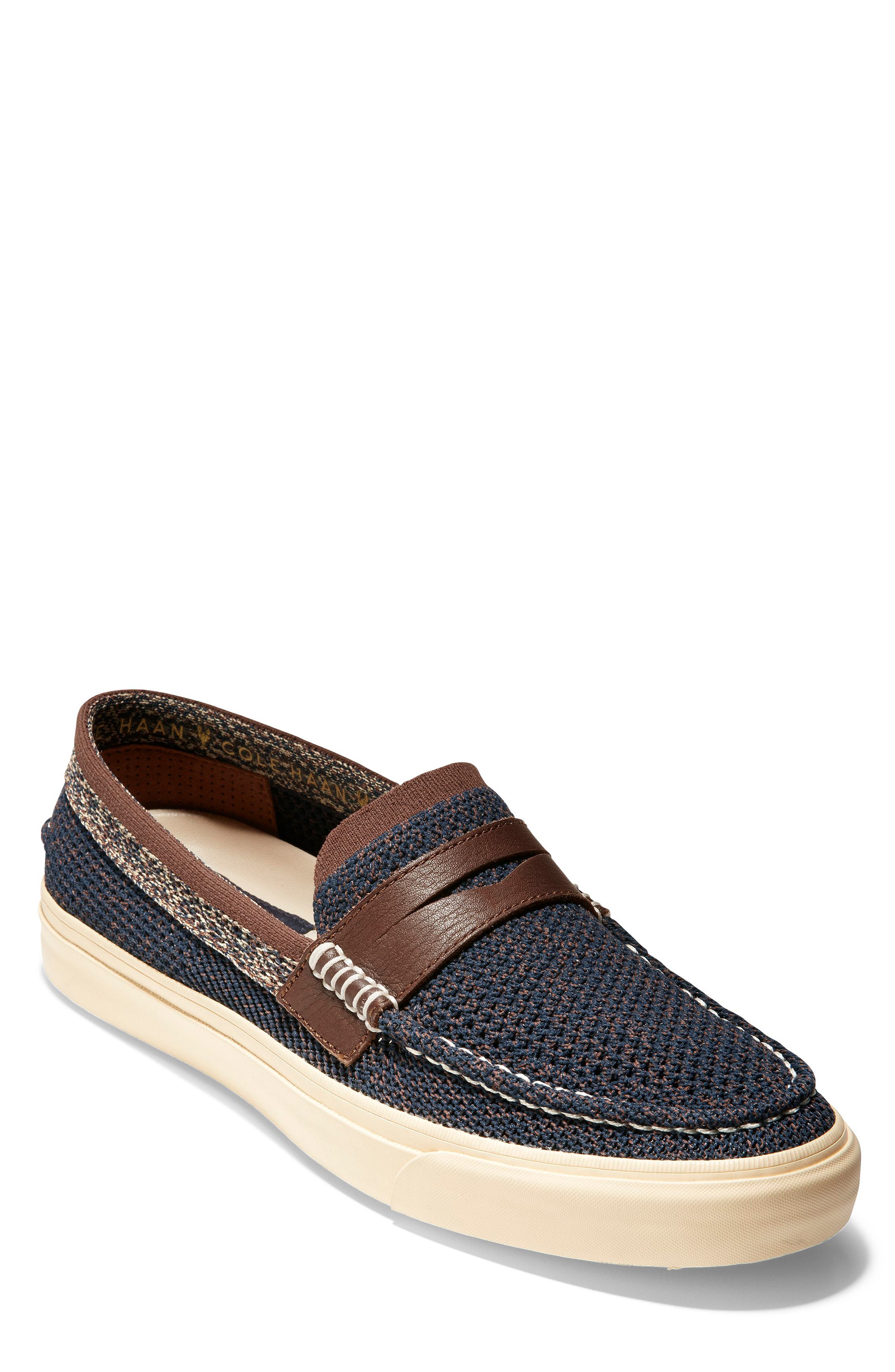 Cole Haan Pinch Weekend Lx Penny Loafer- Blue