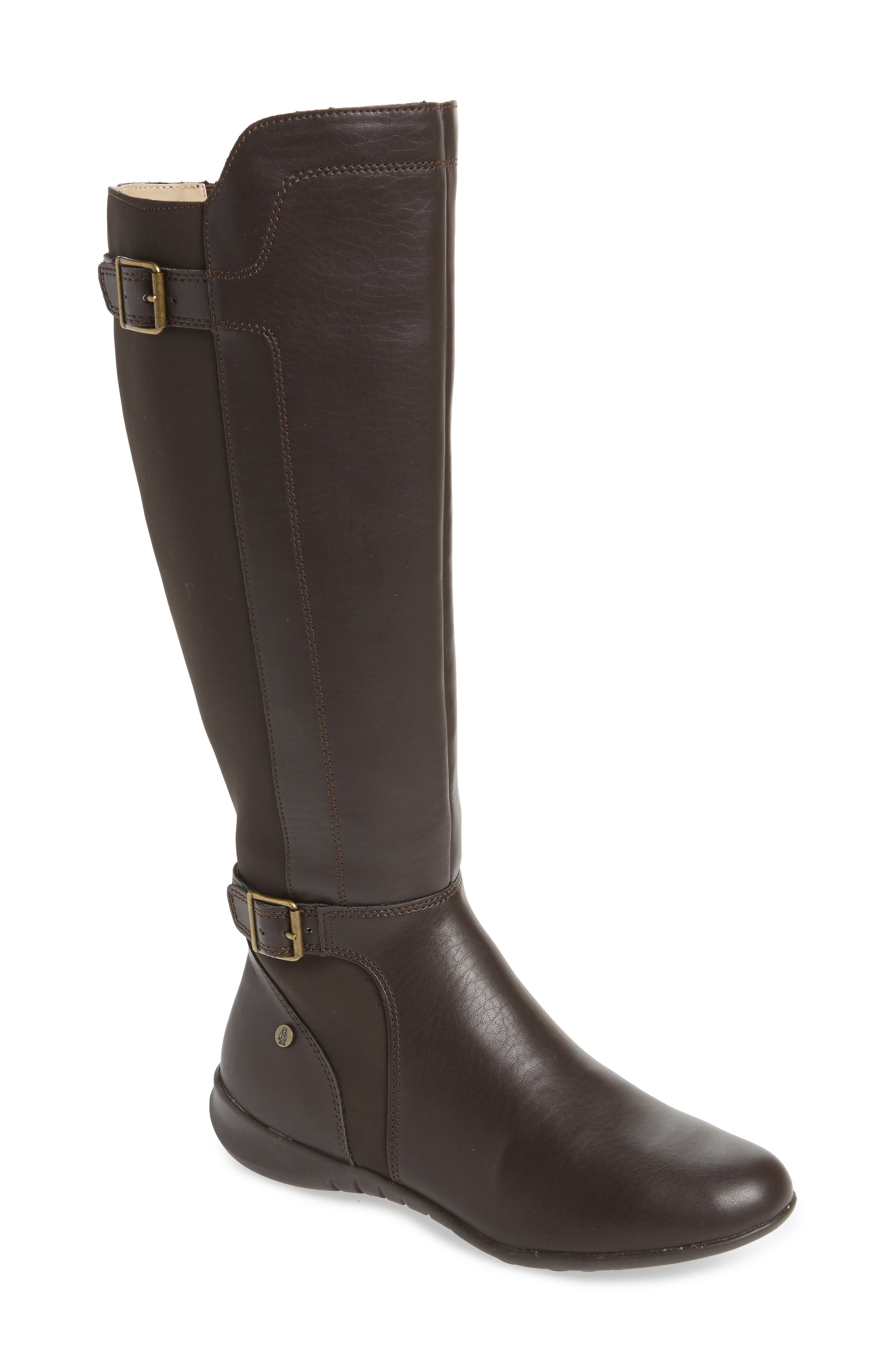 Hush Puppies Bria Knee High Boot- Brown