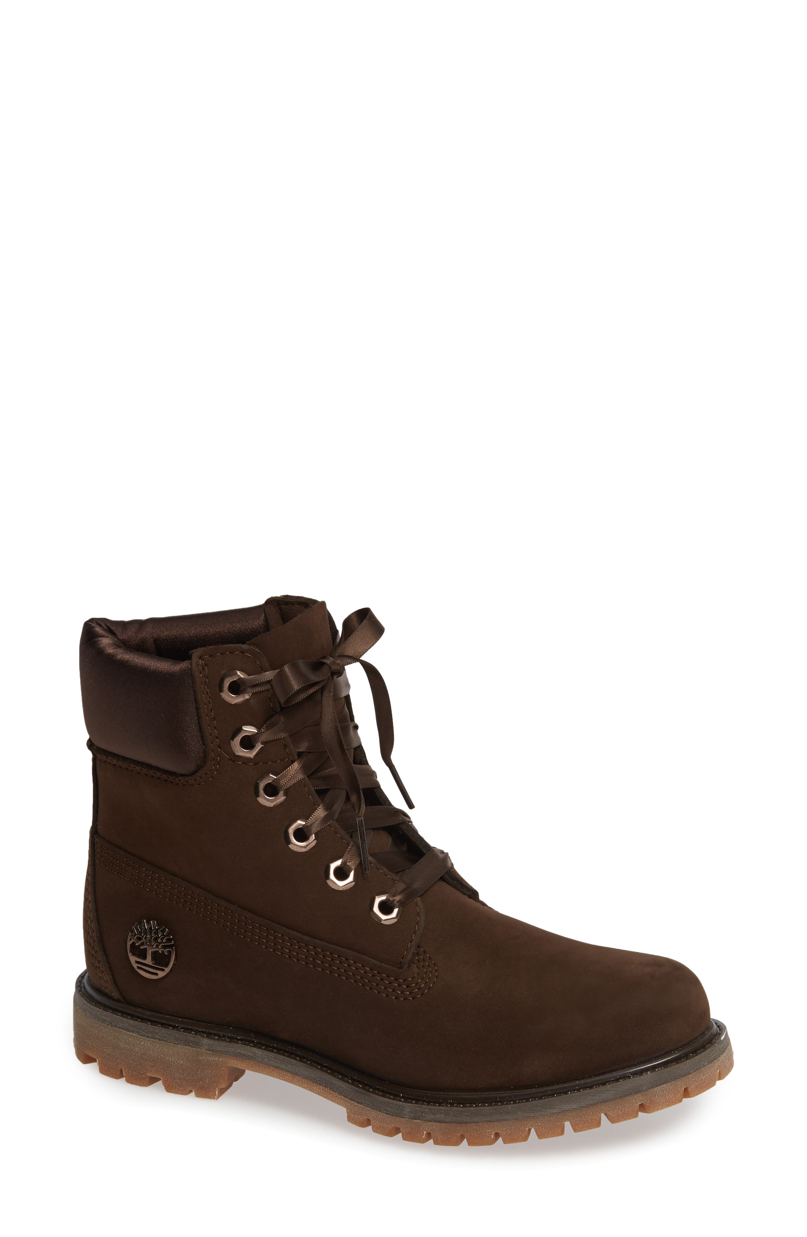 Timberland 6-Inch Premium Waterproof Bootie- Brown