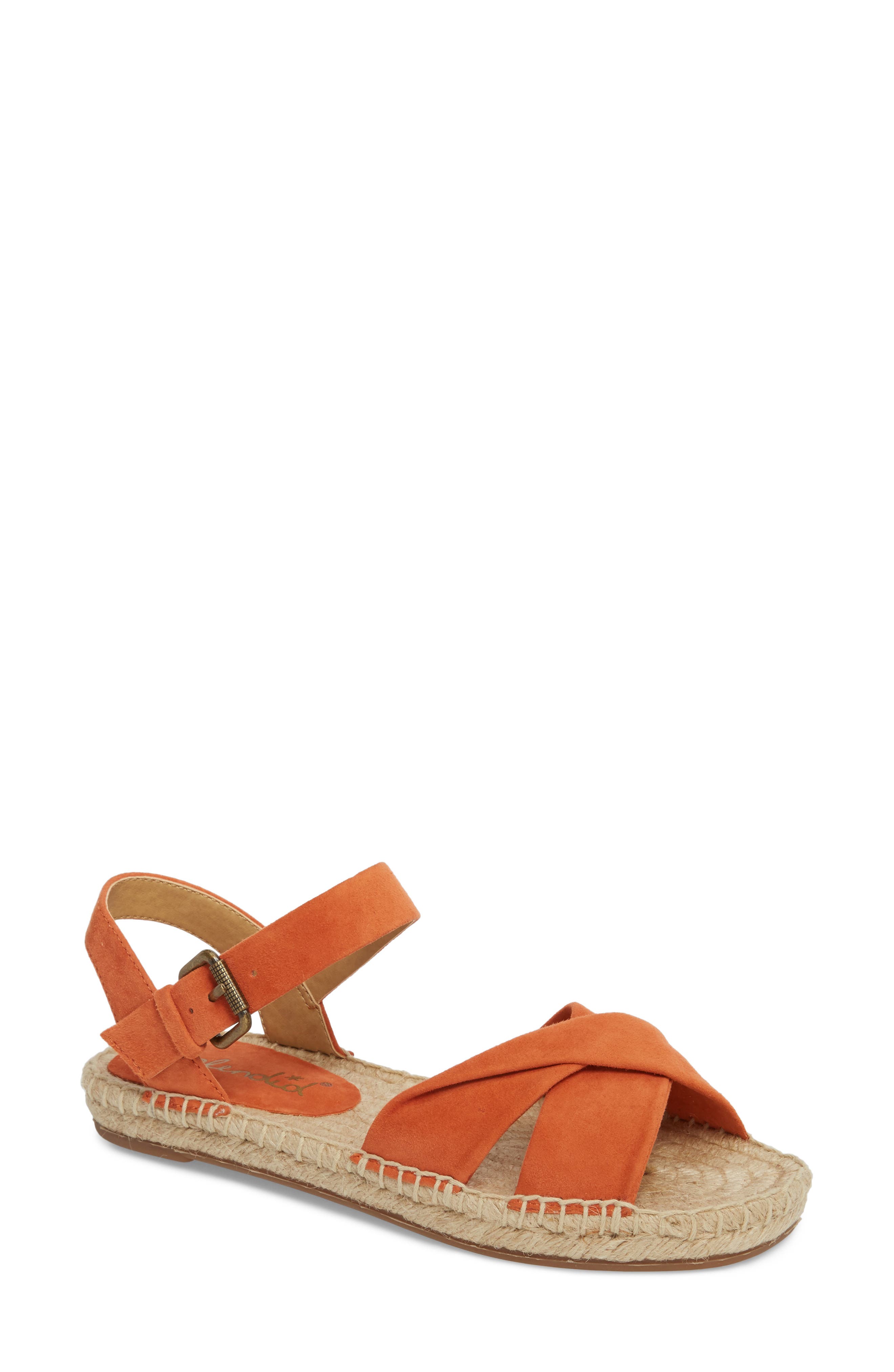 Splendid Fae Espadrille Sandal, Coral