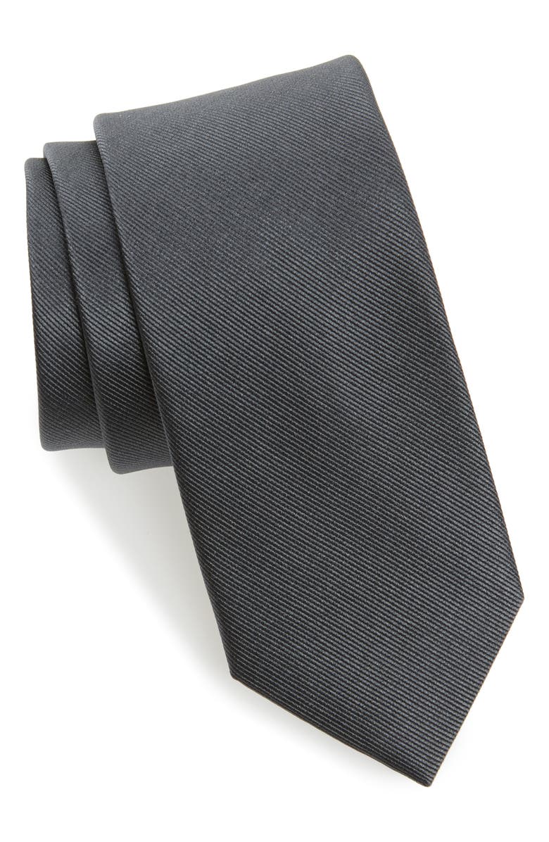 The Tie Bar Grosgrain Silk Tie | Nordstrom