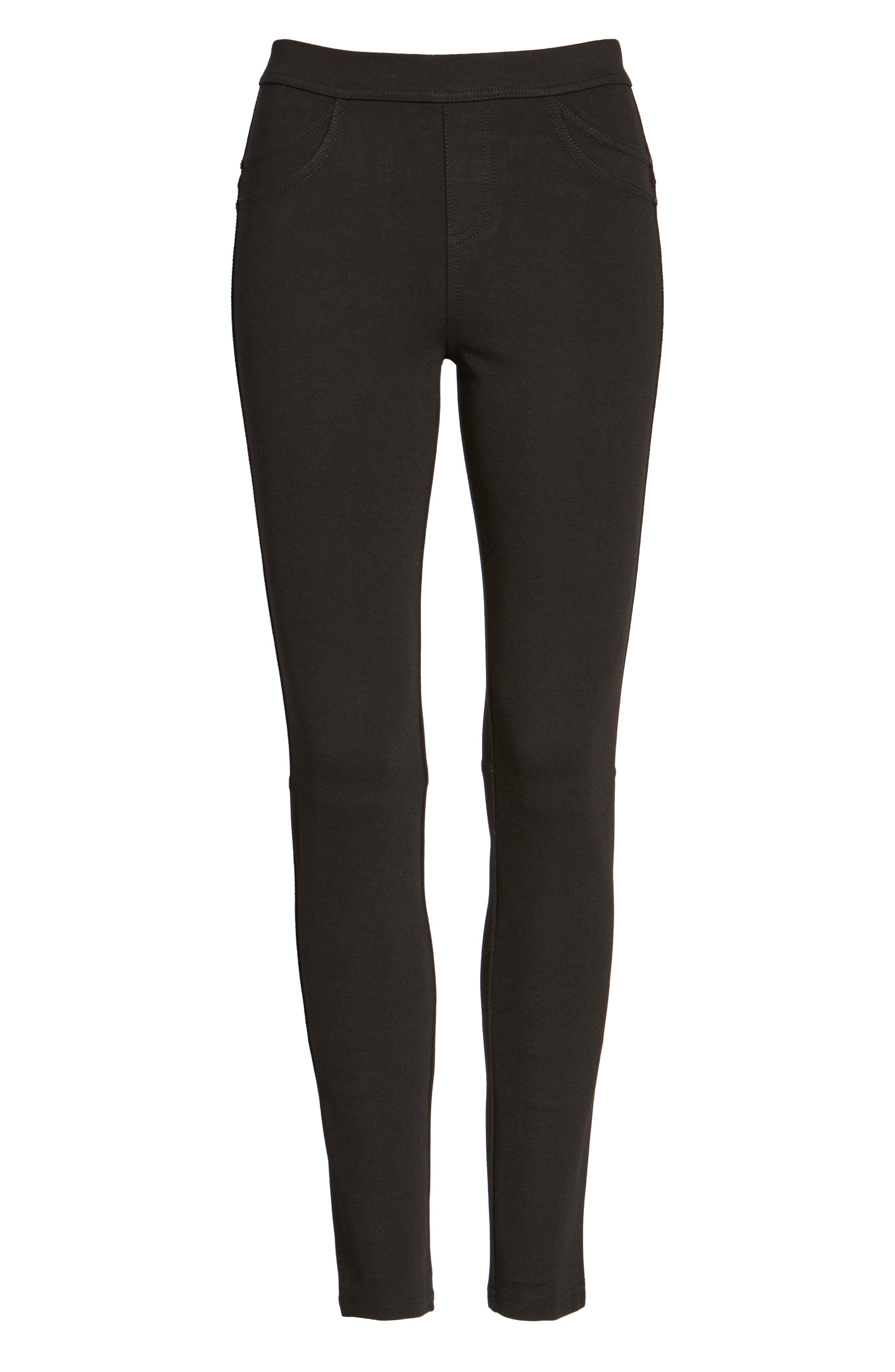 Petite Sanctuary Grease Leggings, Black