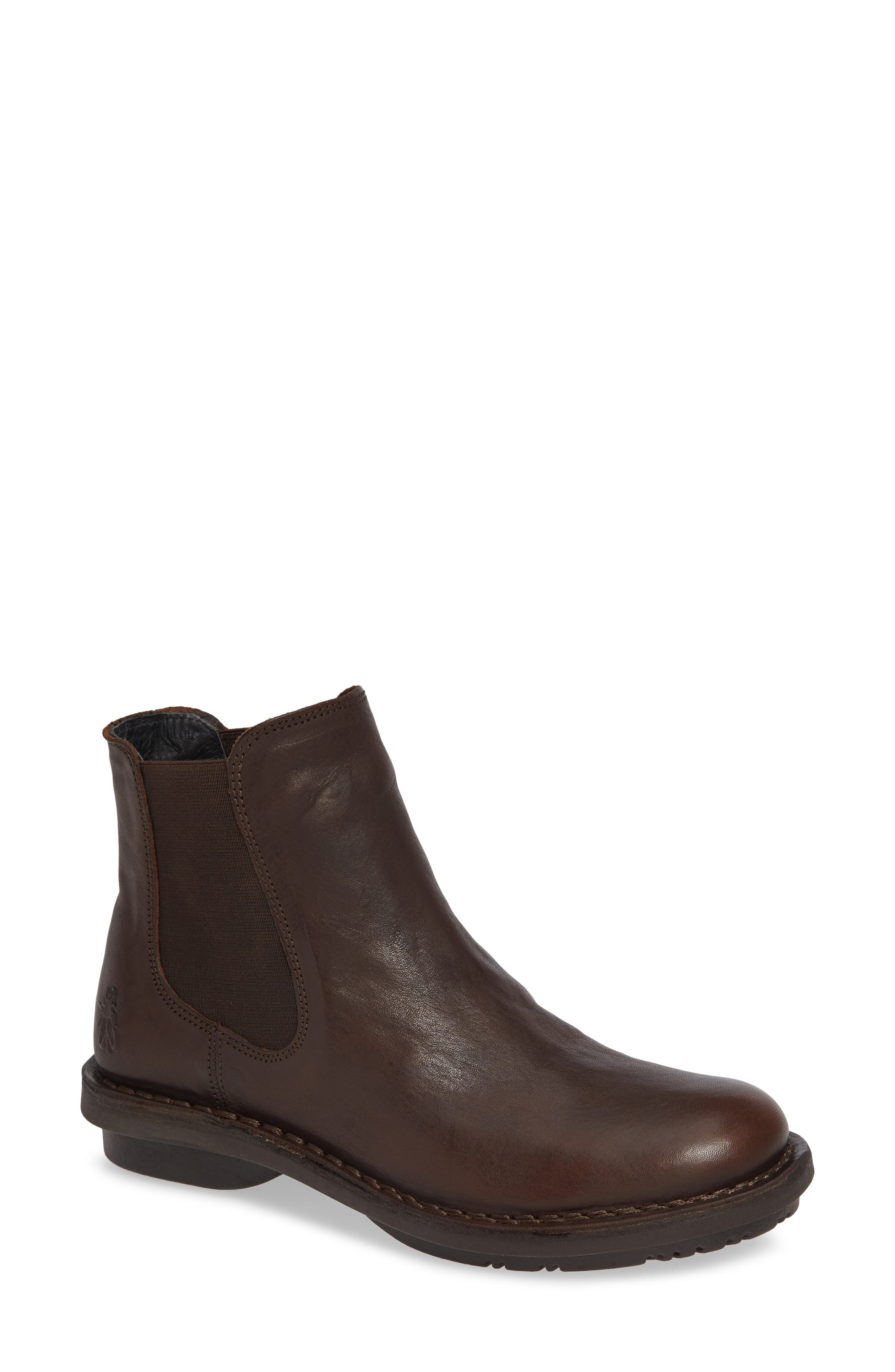 Fly London Feed Chelsea Bootie, Brown