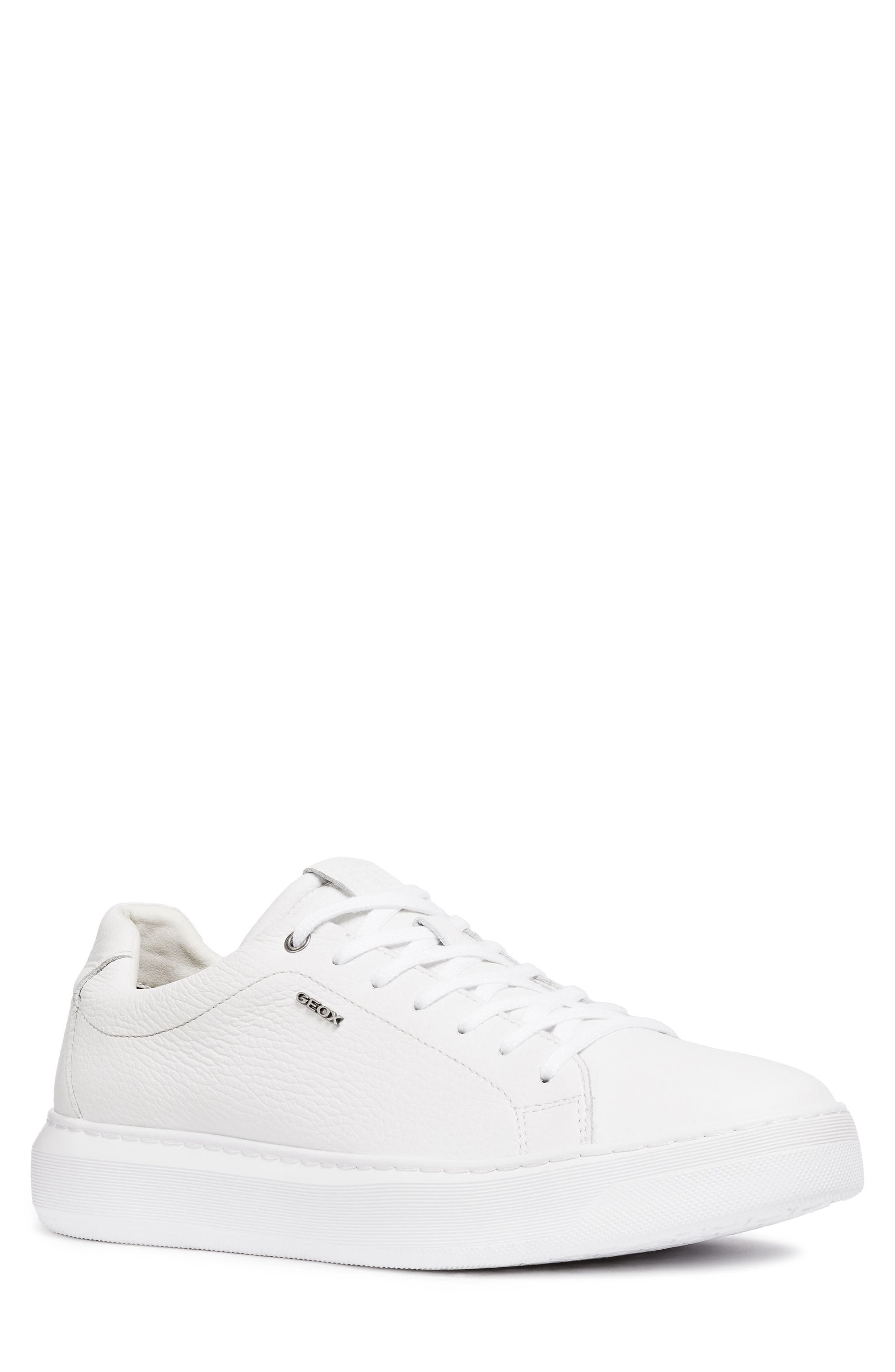 Geox Deiven 6 Low Top Sneaker, White