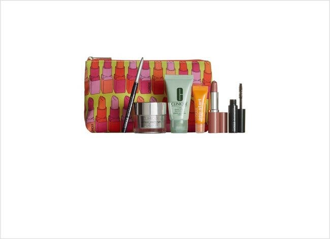 Clinique gift with purchase.