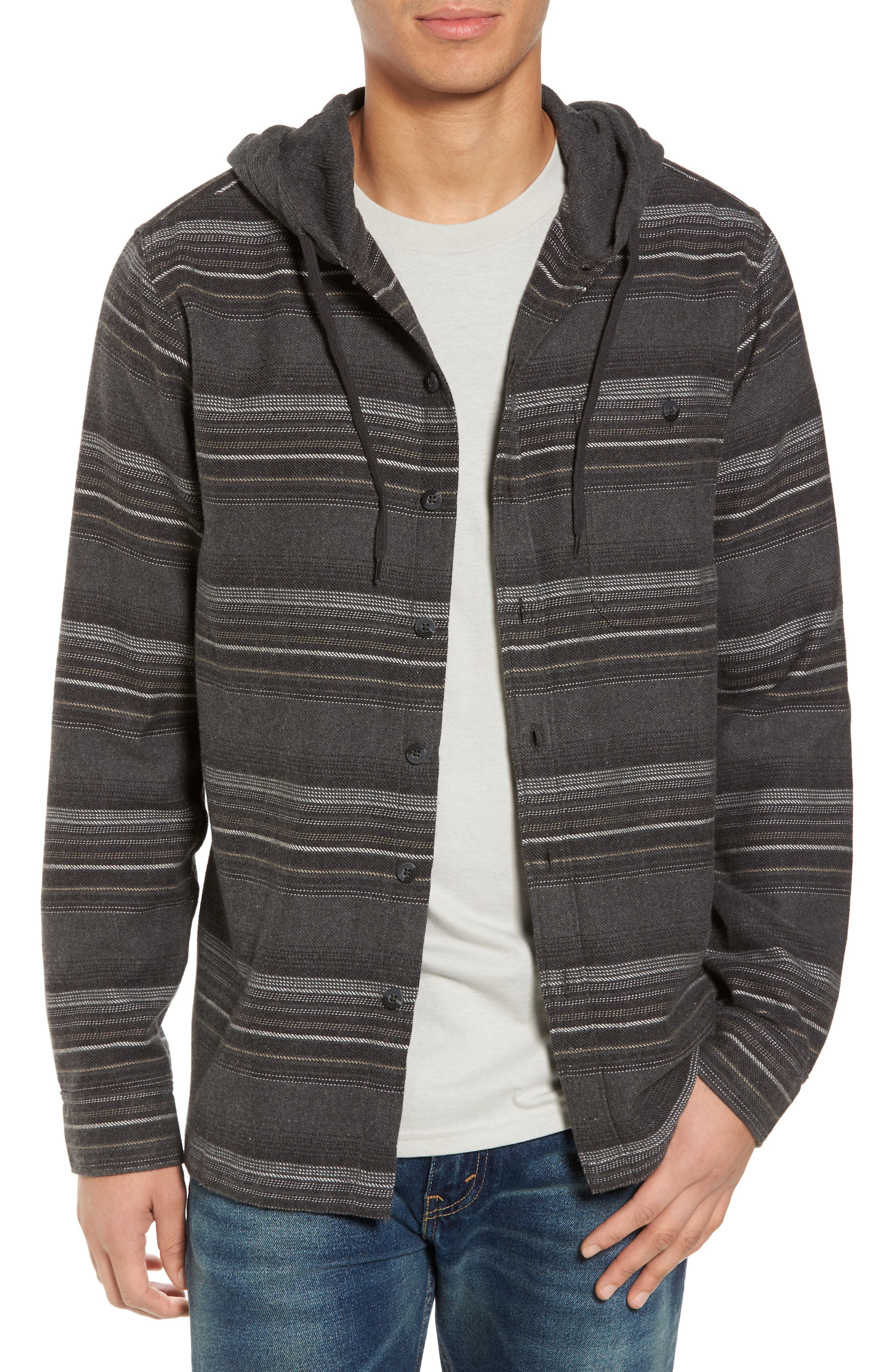 Billabong Baja Flannel Hoodie Nordstrom