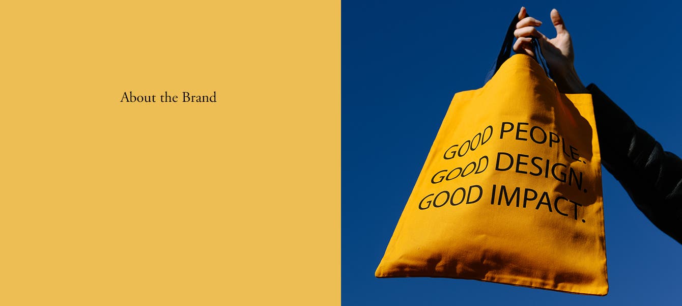 A tote from GOODEE 100.