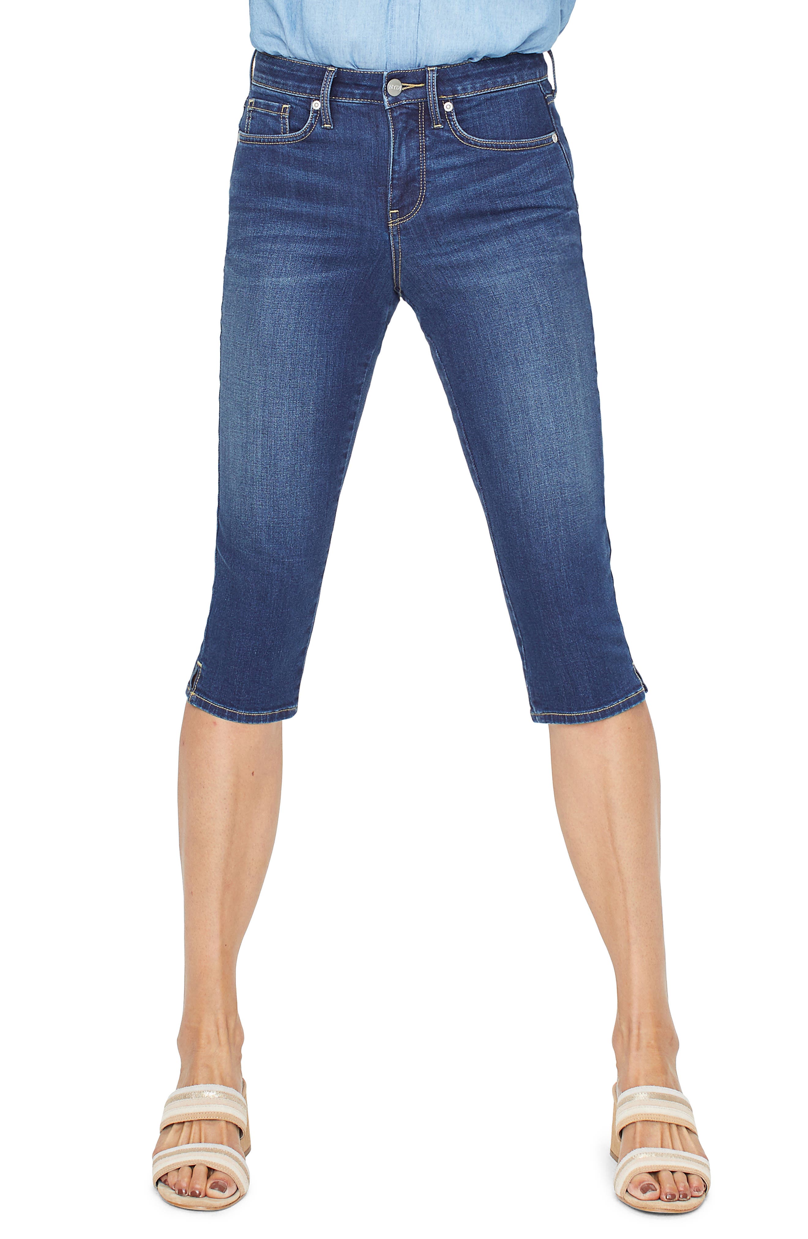Nydj Skinny Capri Jeans, Blue