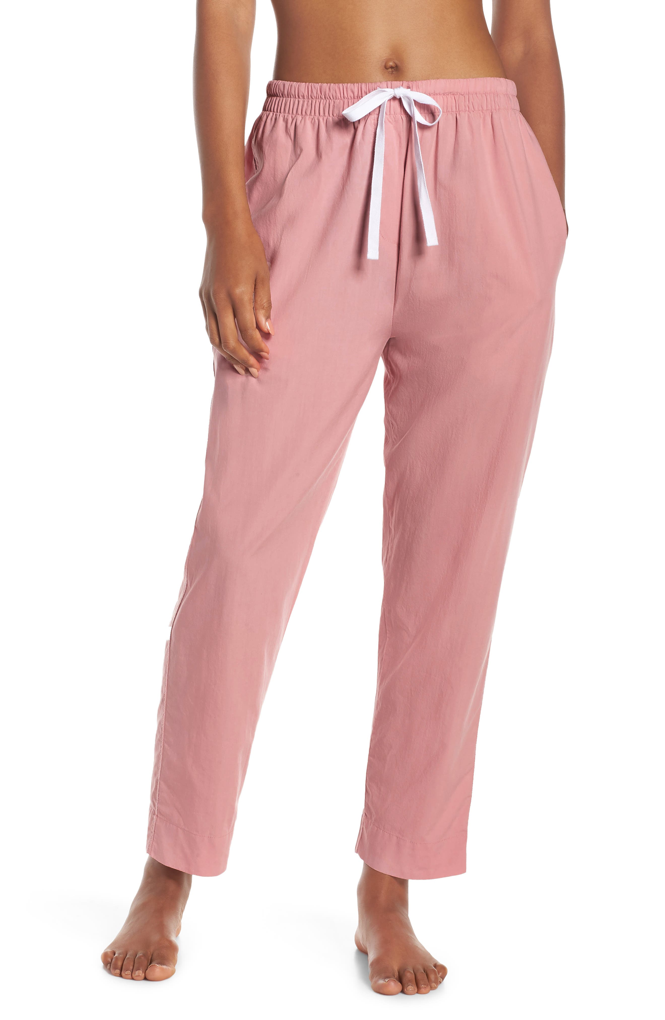 Papinelle Whale Beach Pajama Pants, Pink