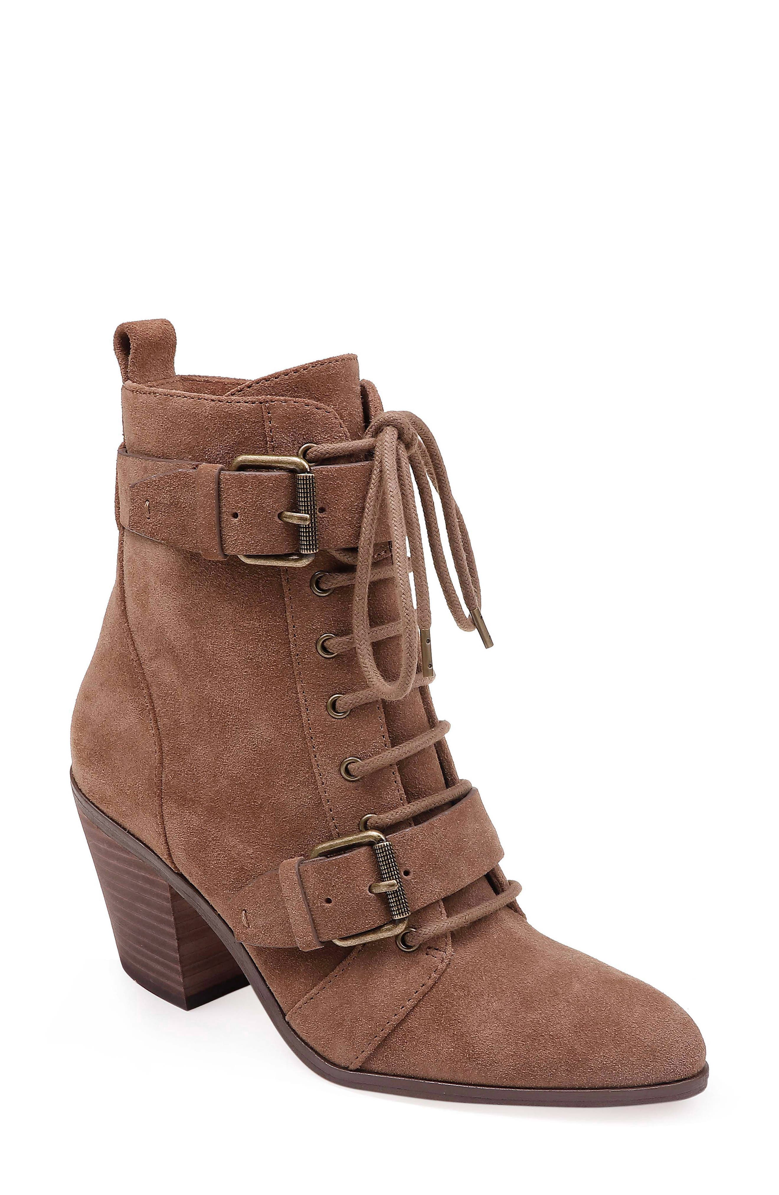 Splendid Carleton Lace-Up Bootie, Brown