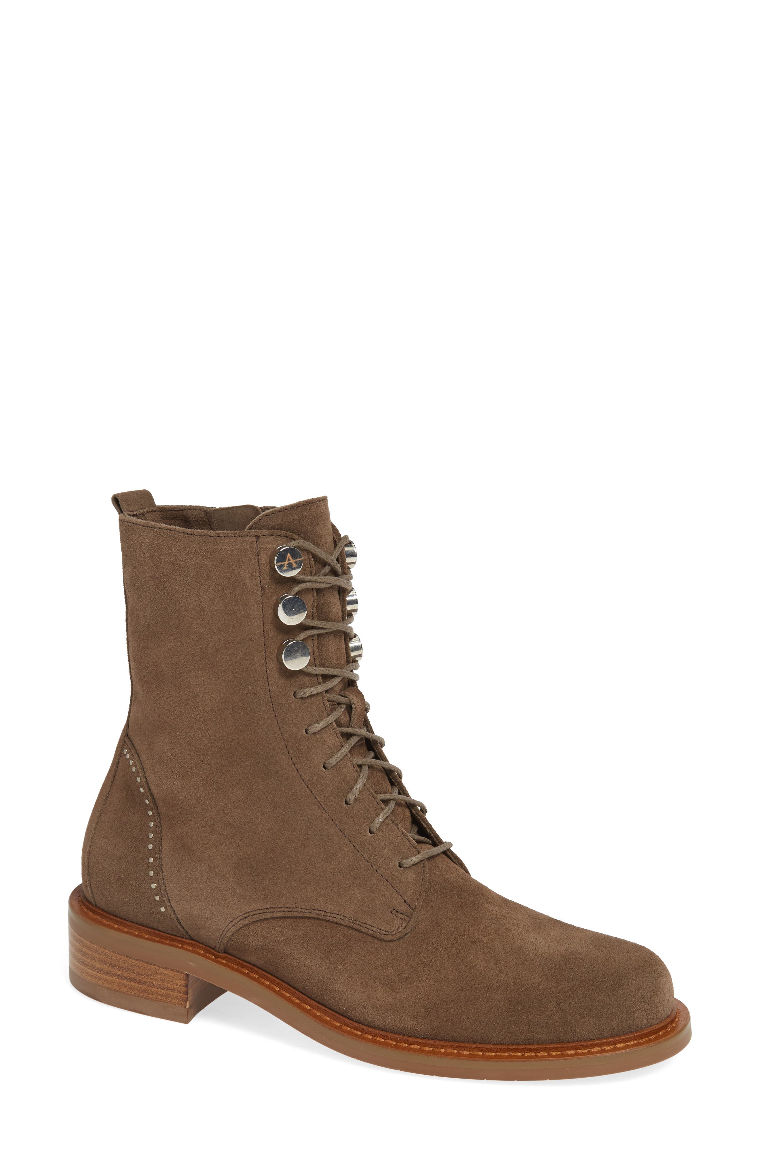 Aquatalia Ali Weatherproof Boot, Beige