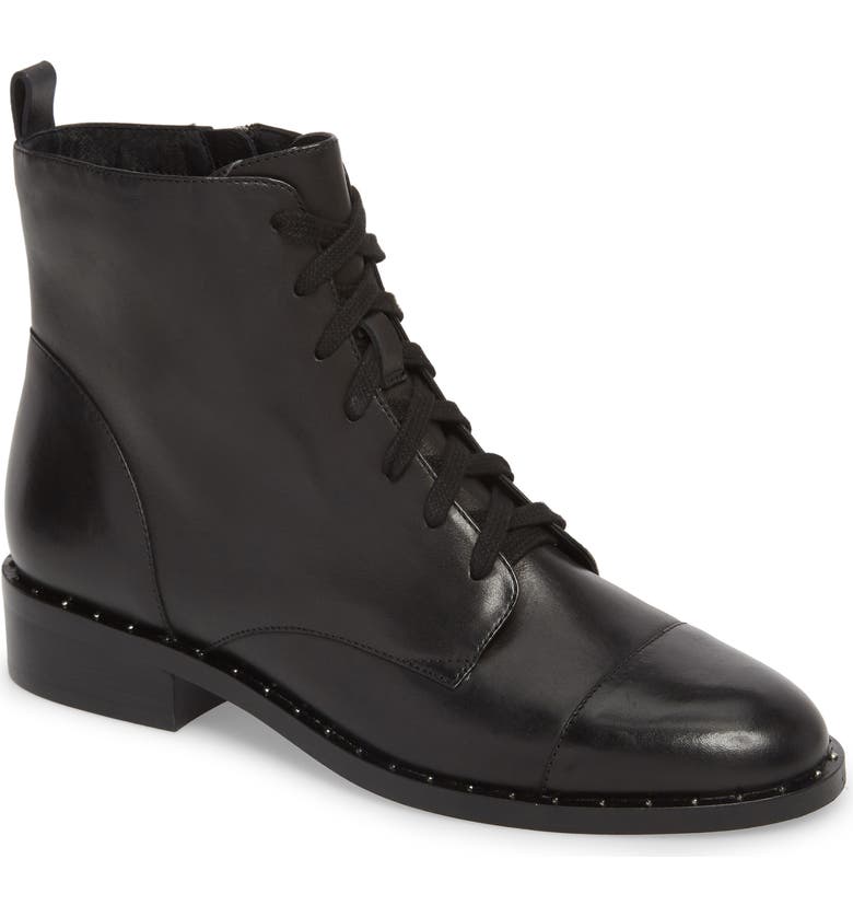 Layla Boot,                        Main,
                        color, BLACK LEATHER