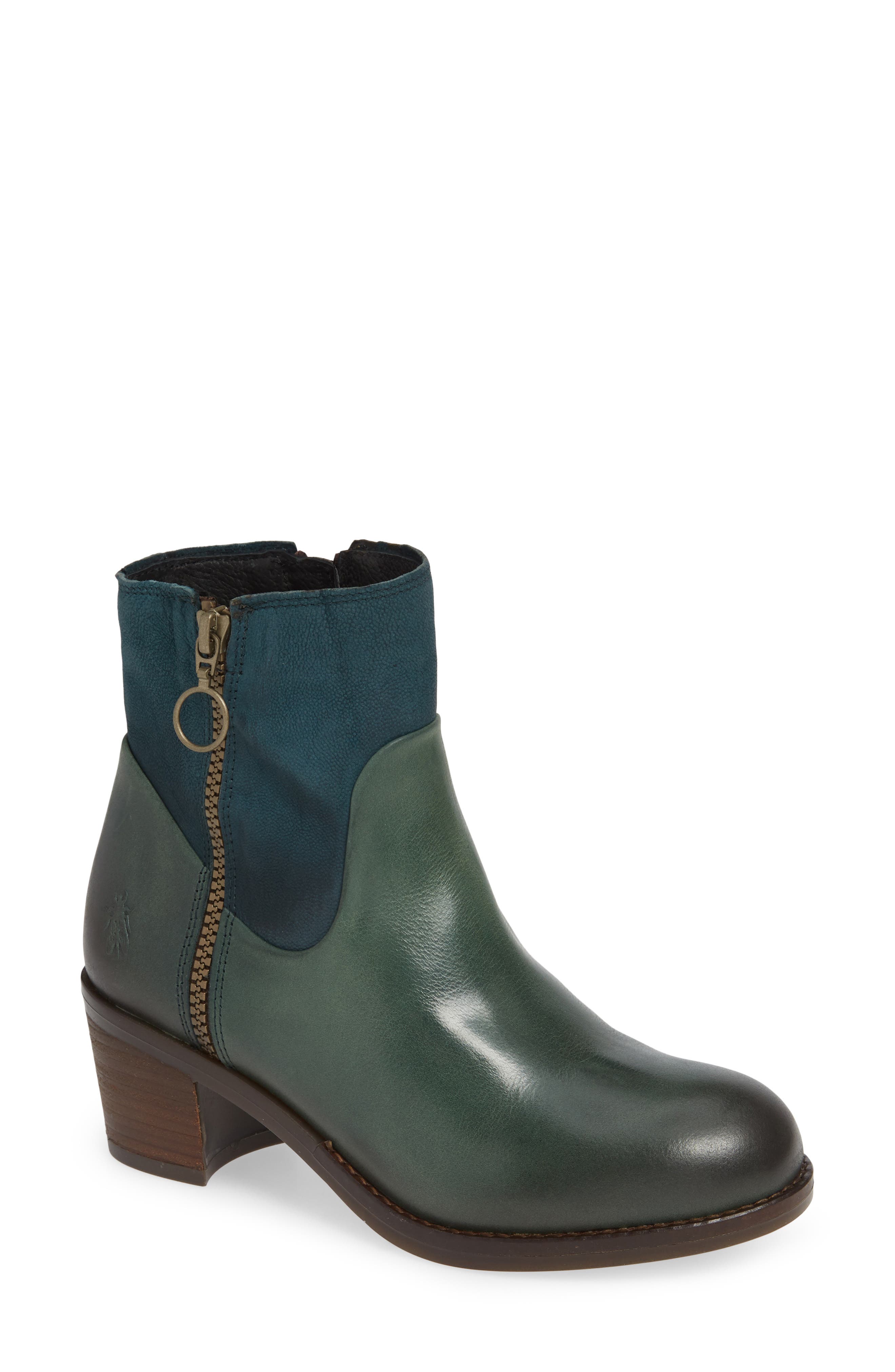 Fly London Zami Bootie - Green