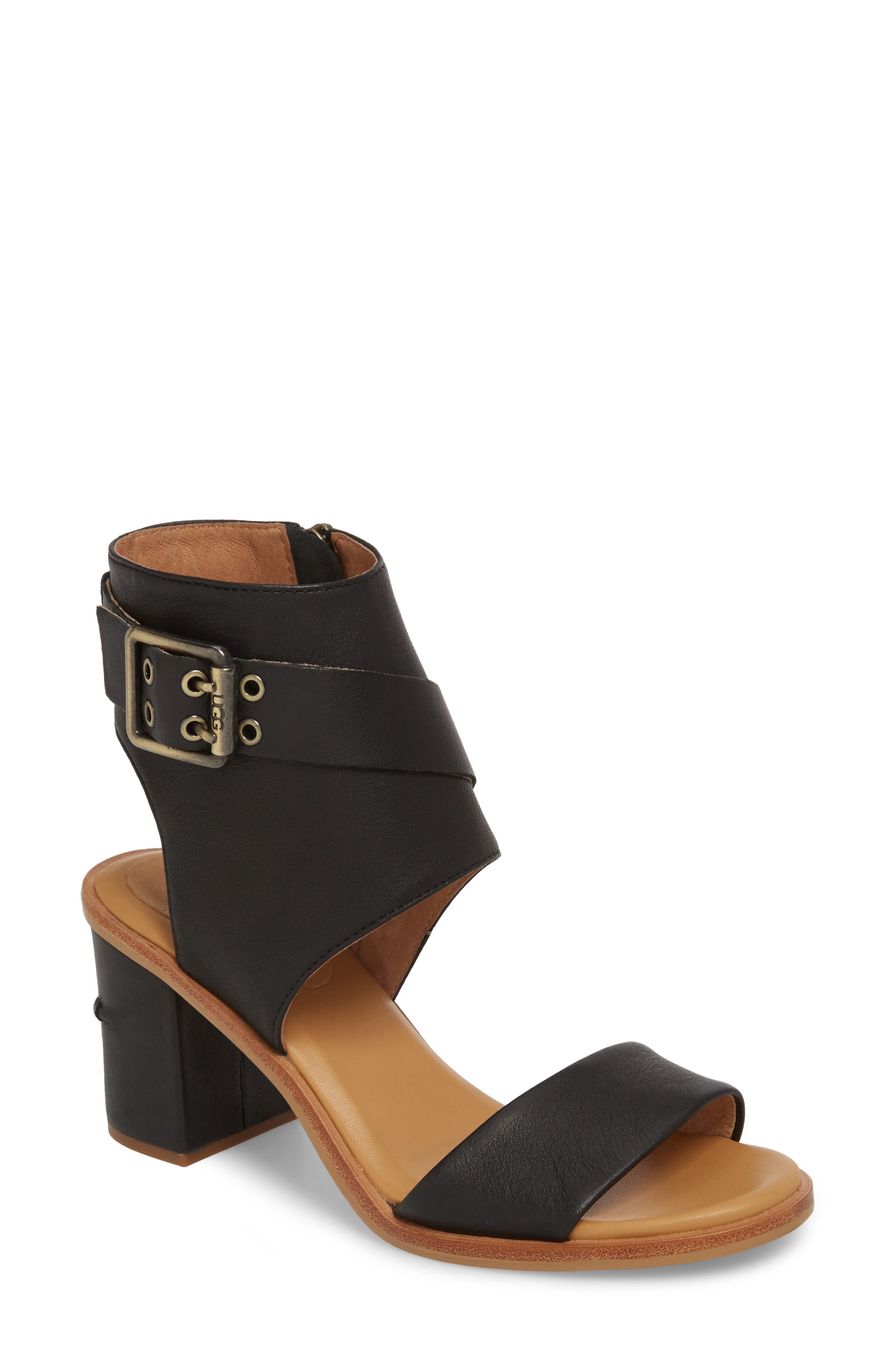 Ugg Claudette Cuff Sandal- Black