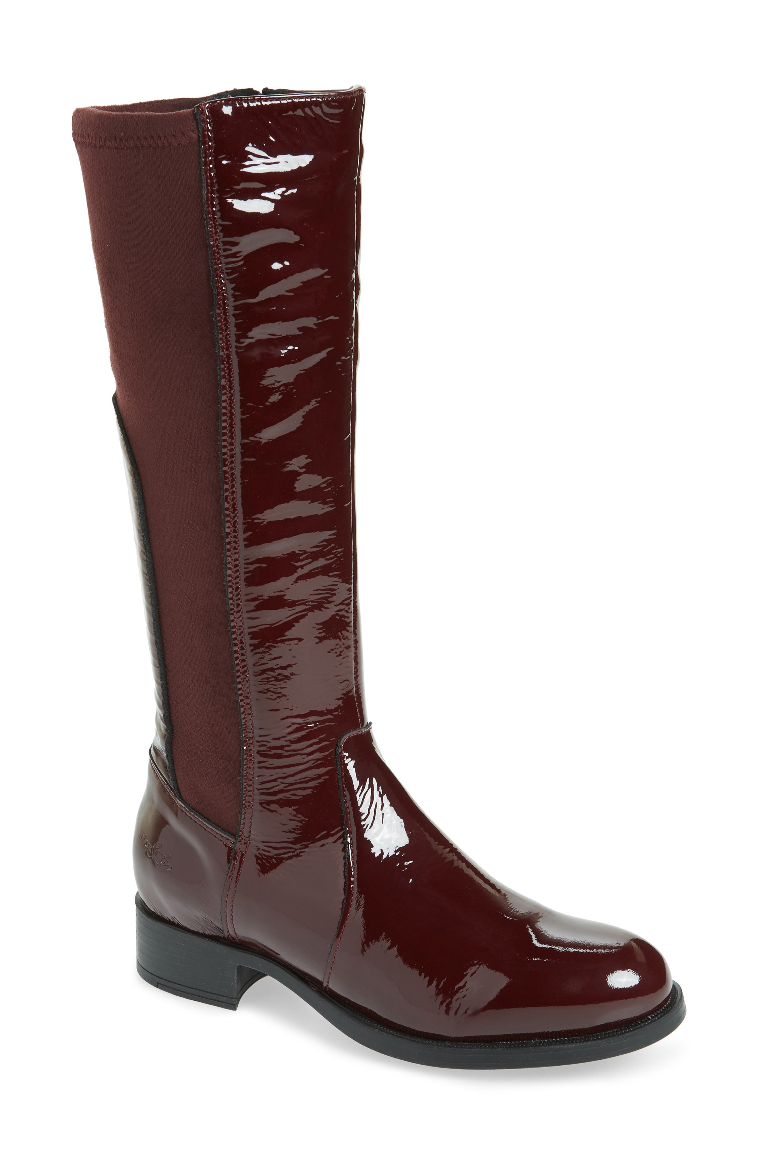 Bos. & Co. Brook Waterproof Knee High Boot - Red