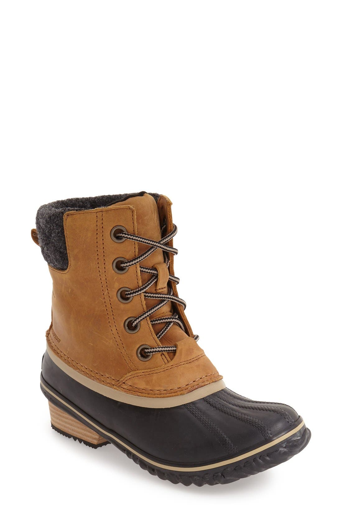 Sorel Slimpack Ii Waterproof Boot- Brown