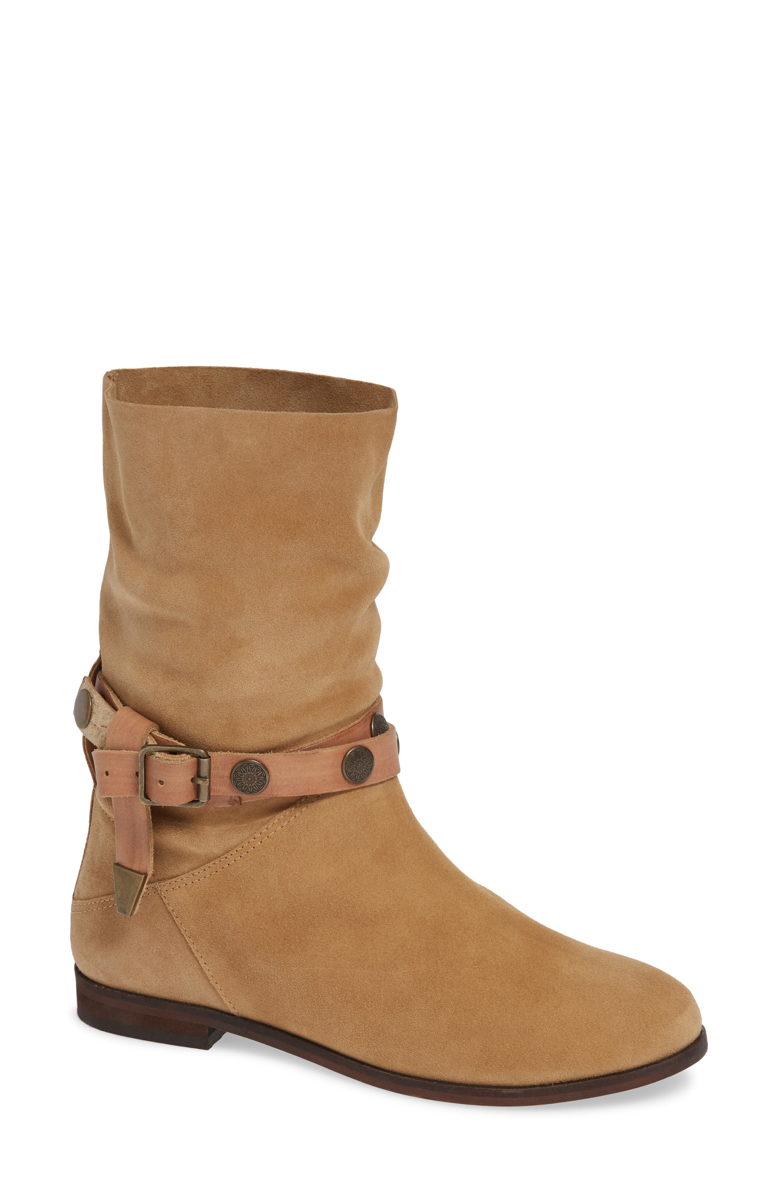 Free People Hayden Buckle Strap Boot