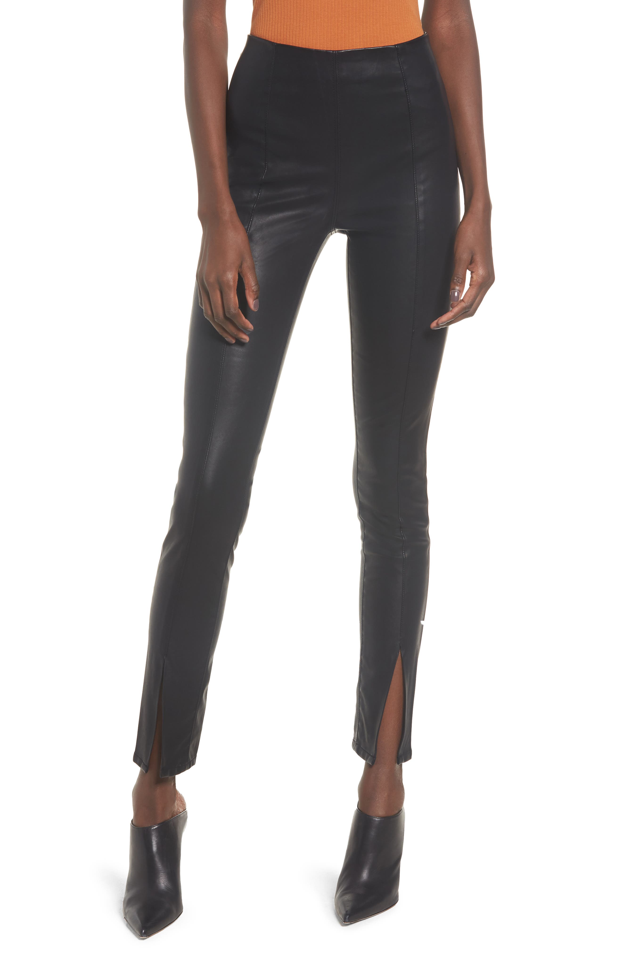 Blanknyc Black Magic Faux Leather Leggings