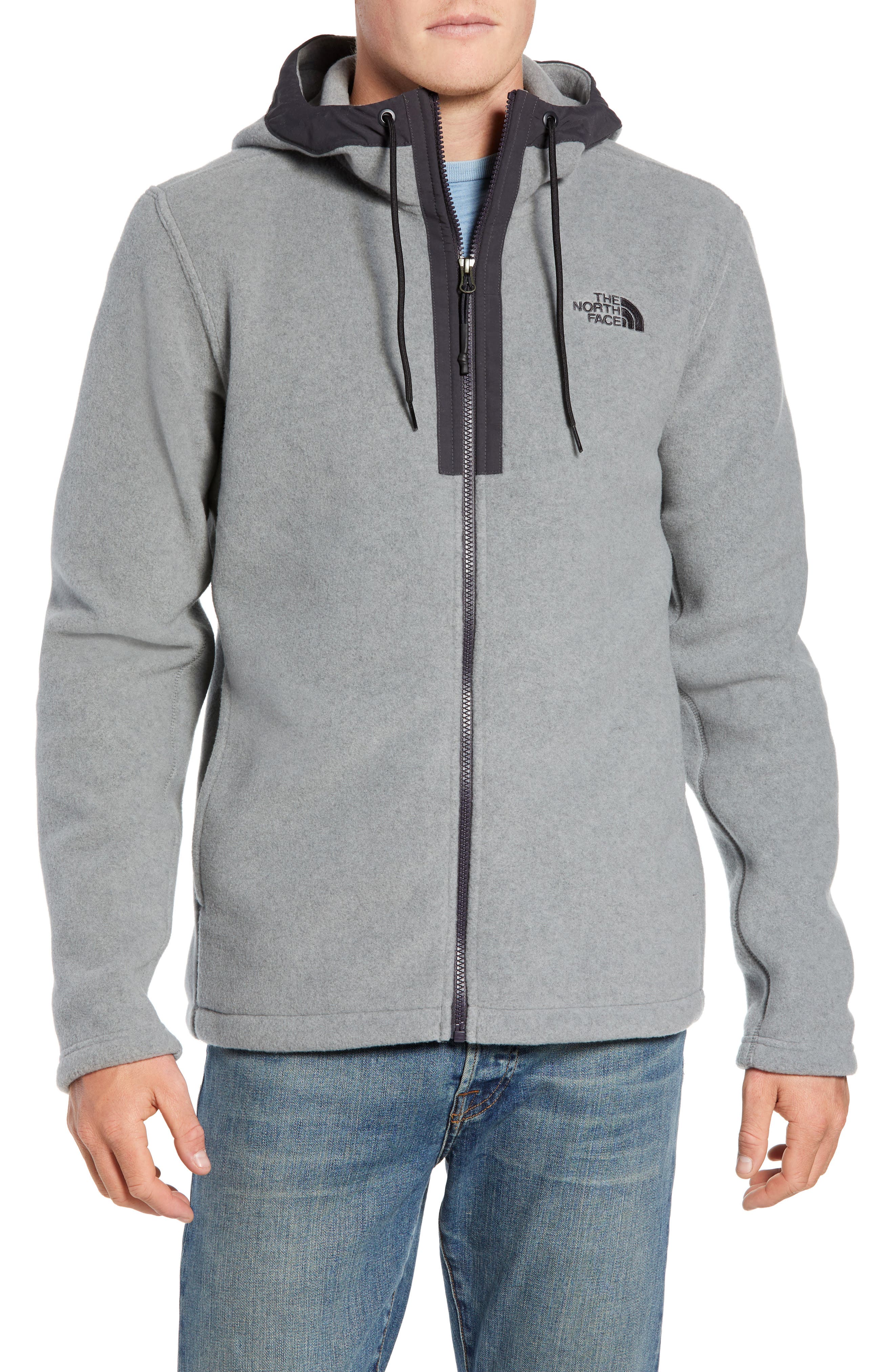 The North Face Pyrite Sweater Knit Fleece Hoodie