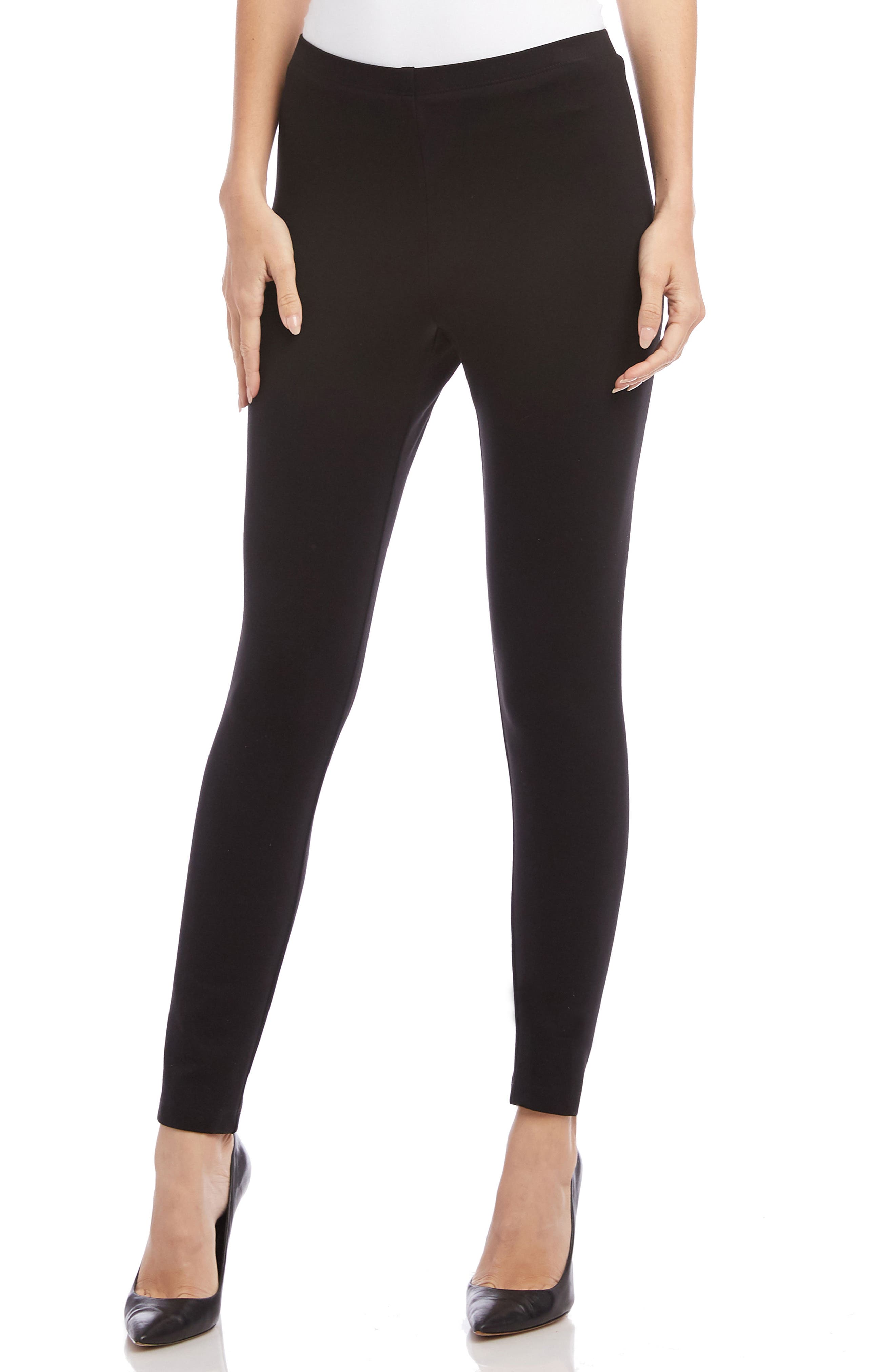 Karen Kane Wonder Knit Leggings, Black