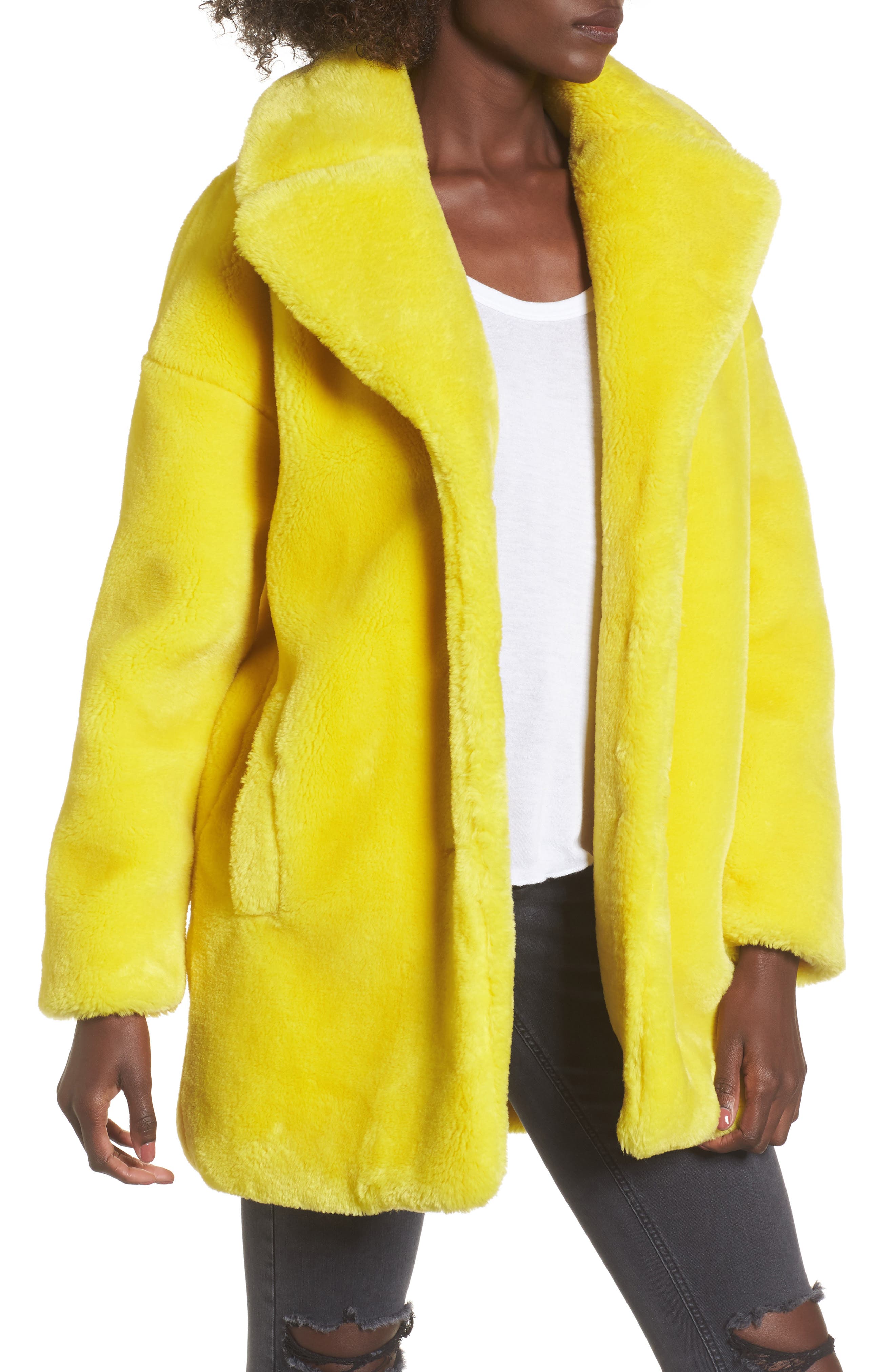 Polar Bear Faux Fur Coat Nordstrom