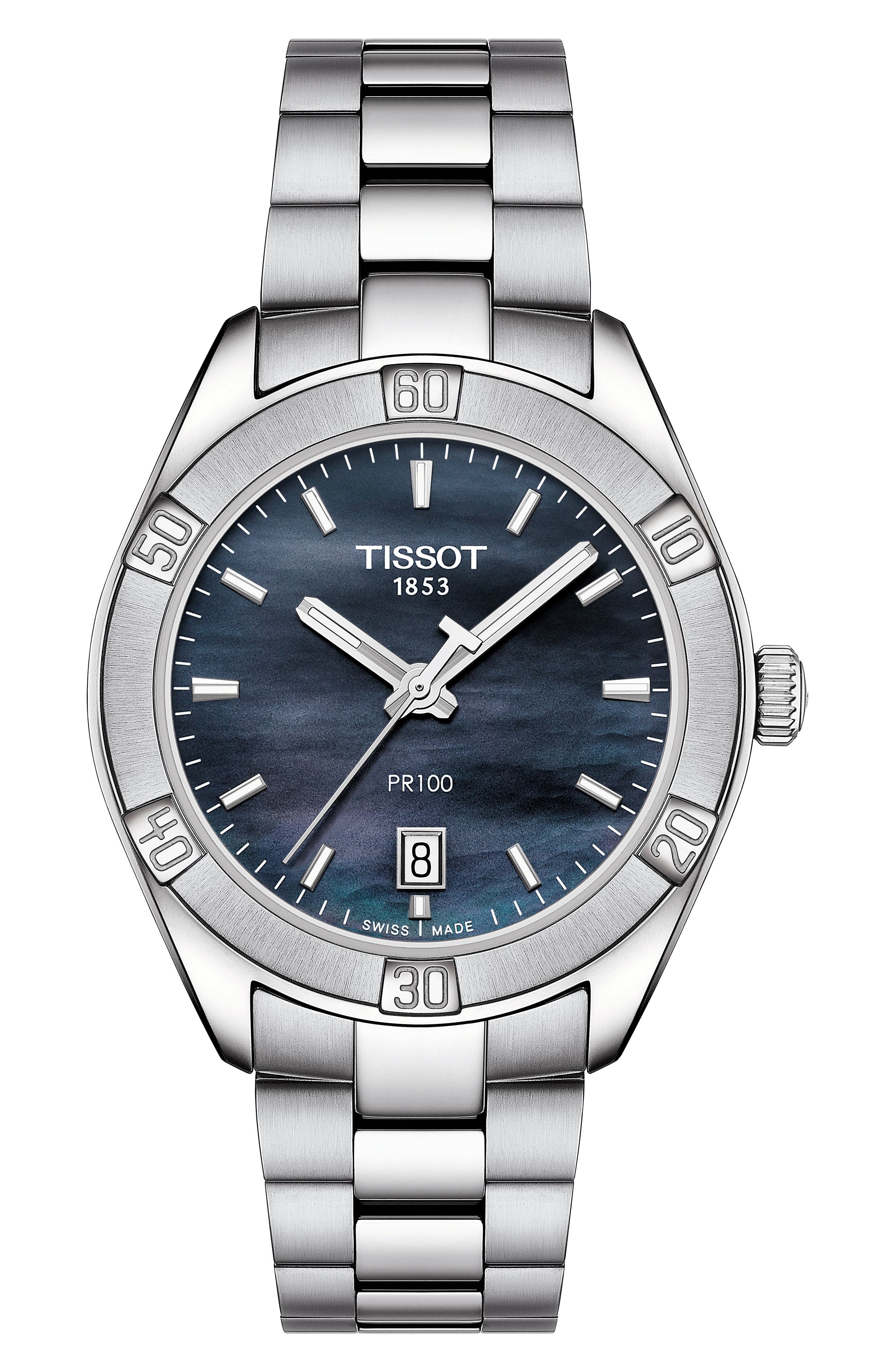 Tissot Pr 100 Sport Chic Bracelet Watch,