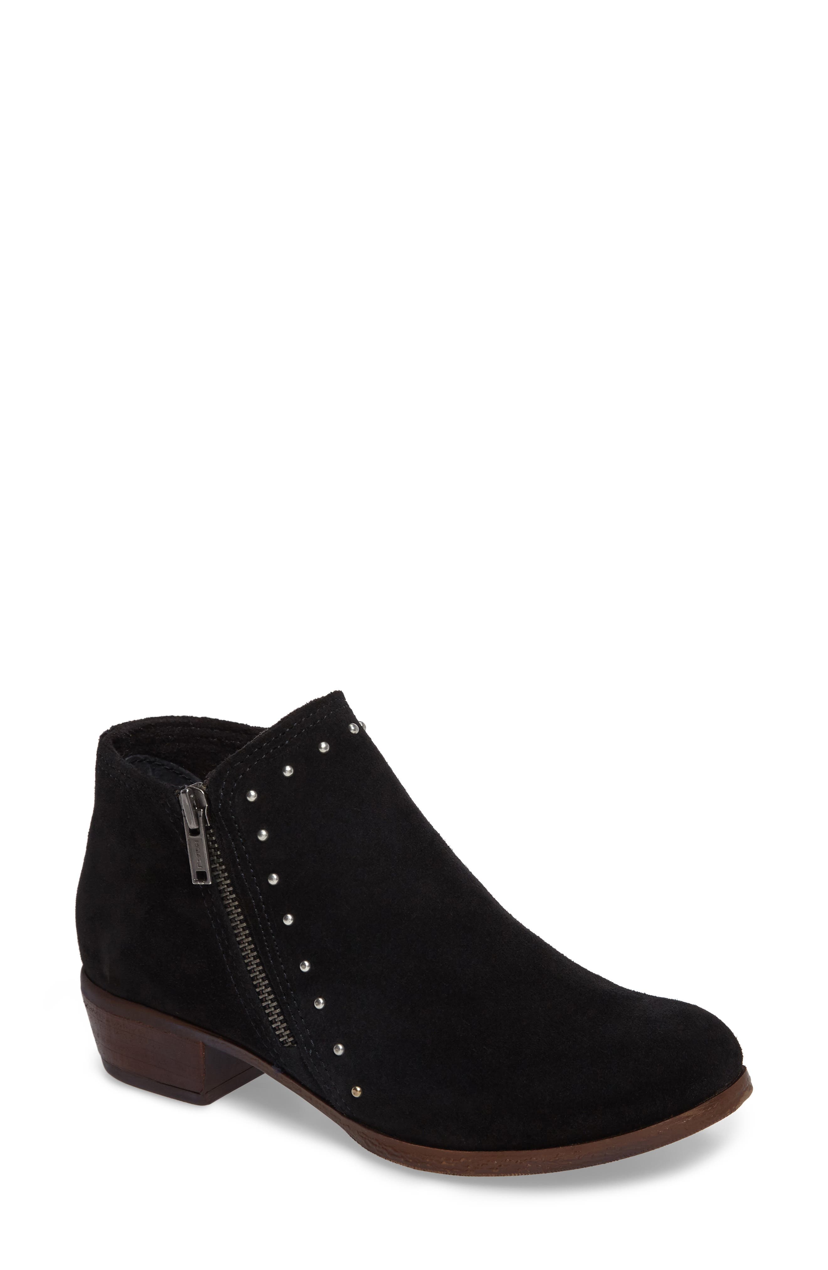 Minnetonka Brie Studded Bootie, Black