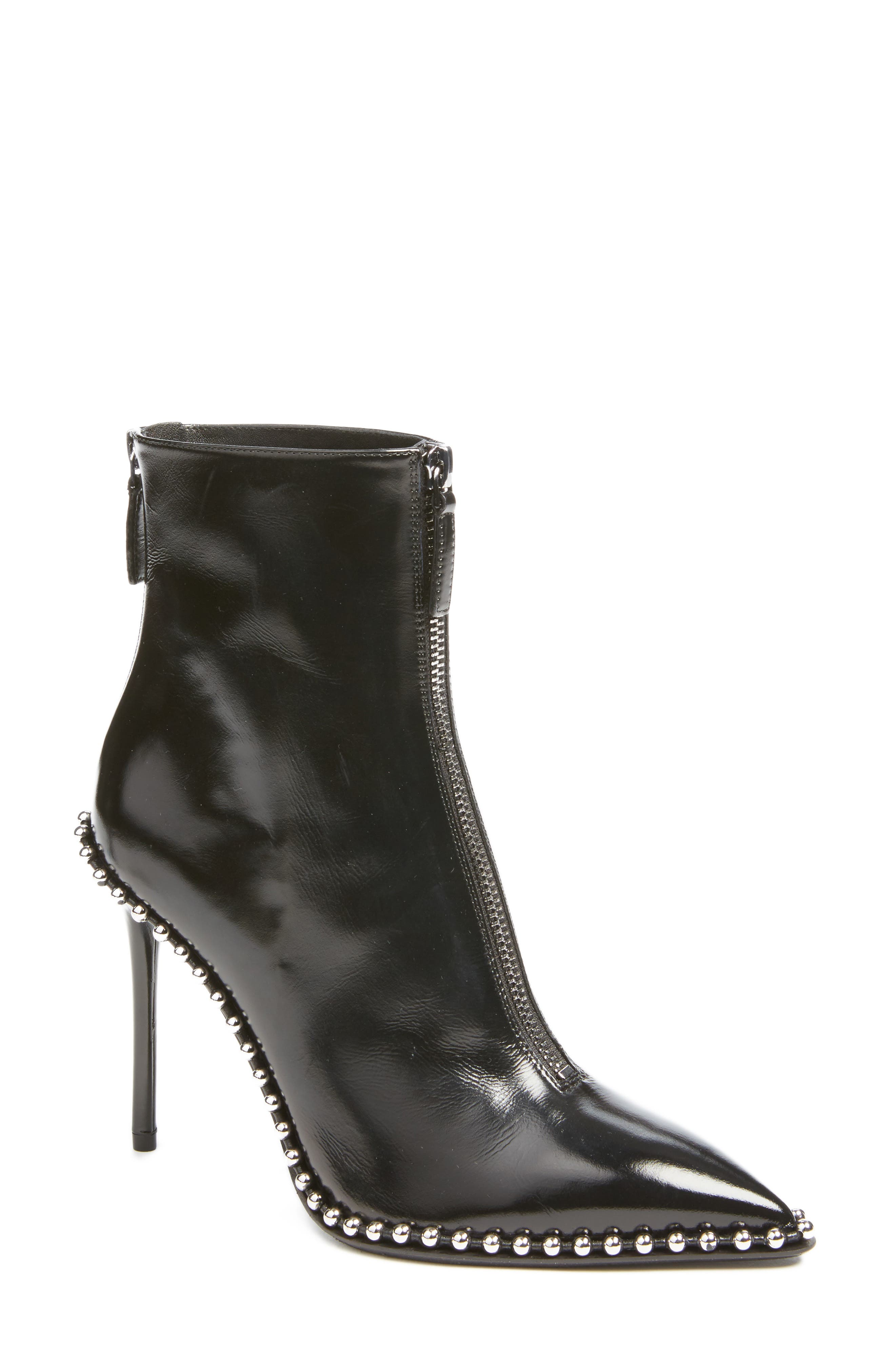 Alexander Wang Eri Zipper Bootie - Black