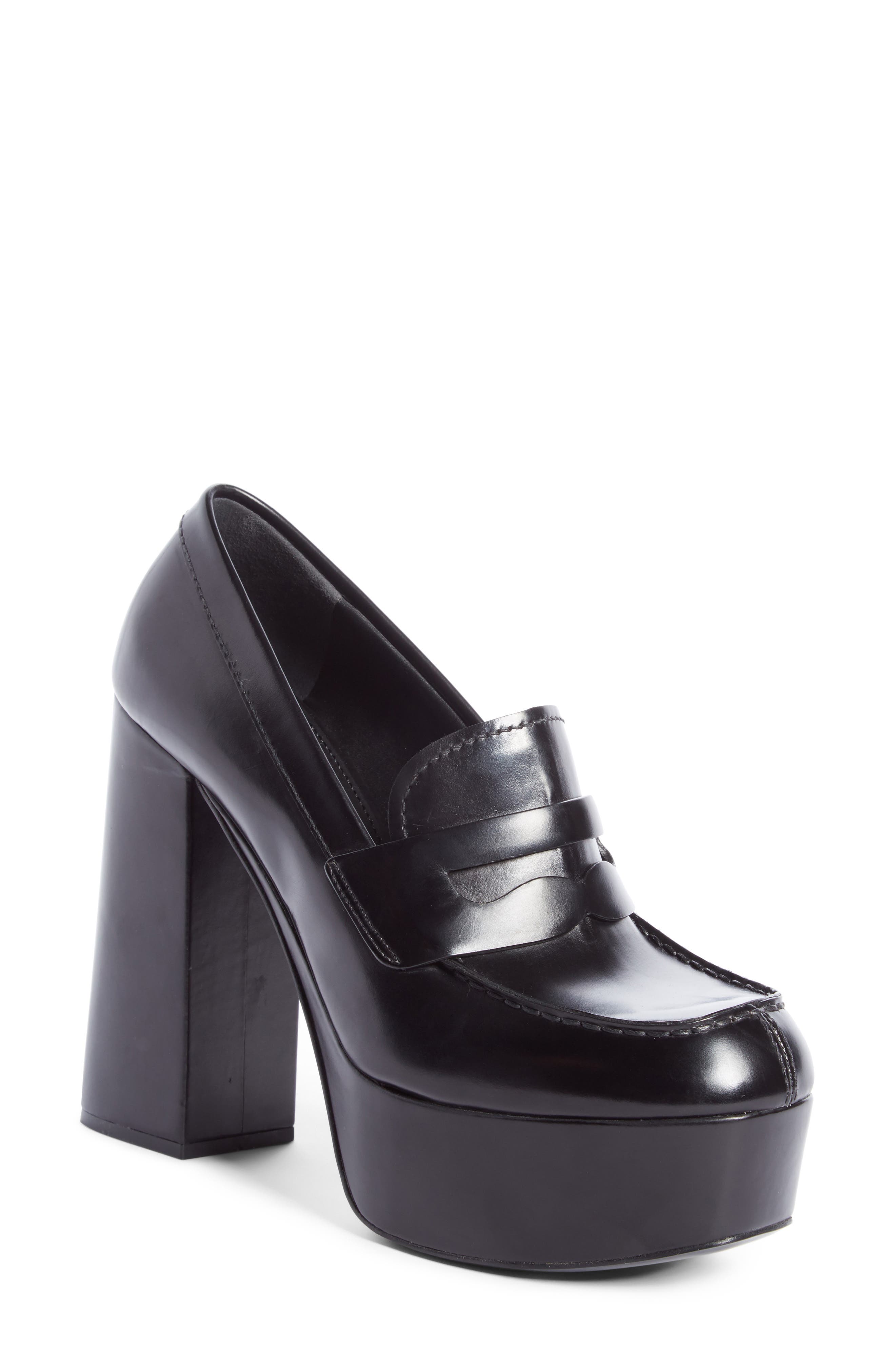 Prada Platform Loafer Pump (Women) Nordstrom
