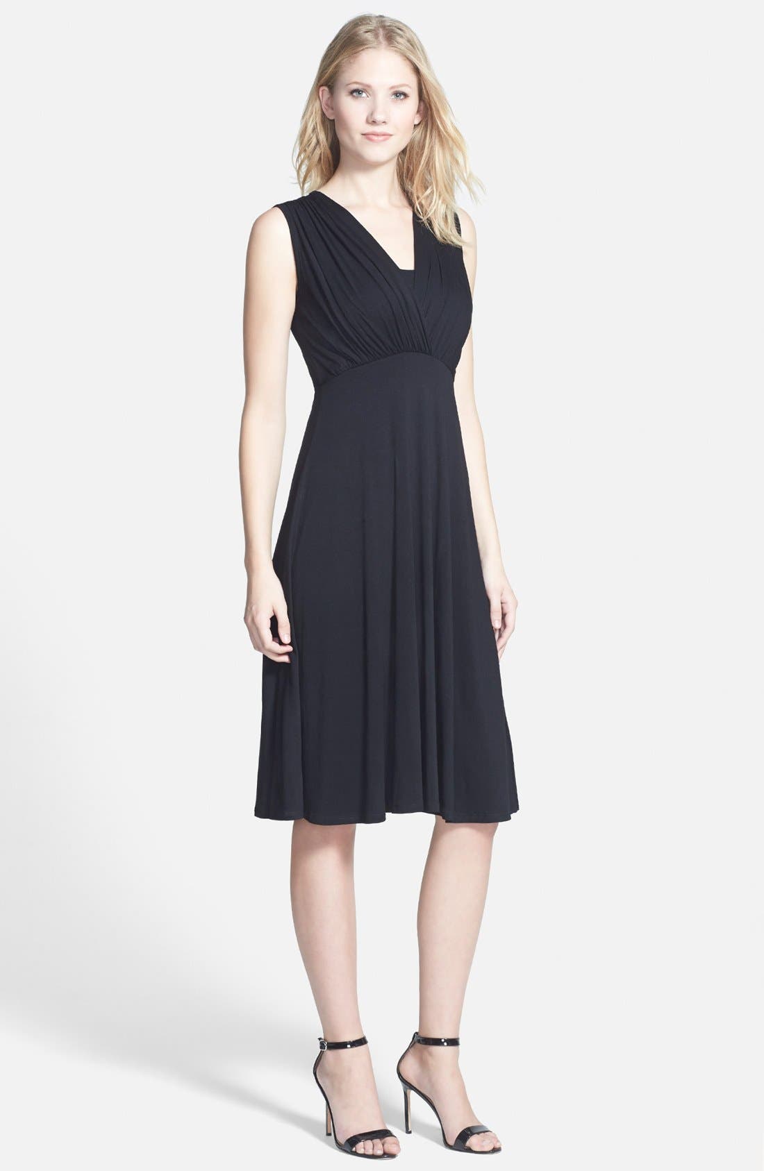 Maternal America Tummy Tuck Sleeveless Maternity/nursing Dress