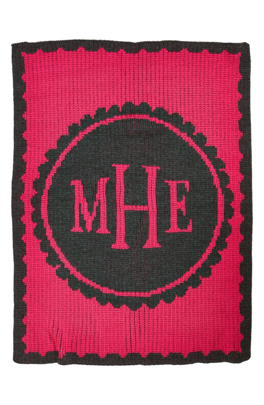 Butterscotch Blankees 'Scalloped Small' Personalized Blanket Nordstrom