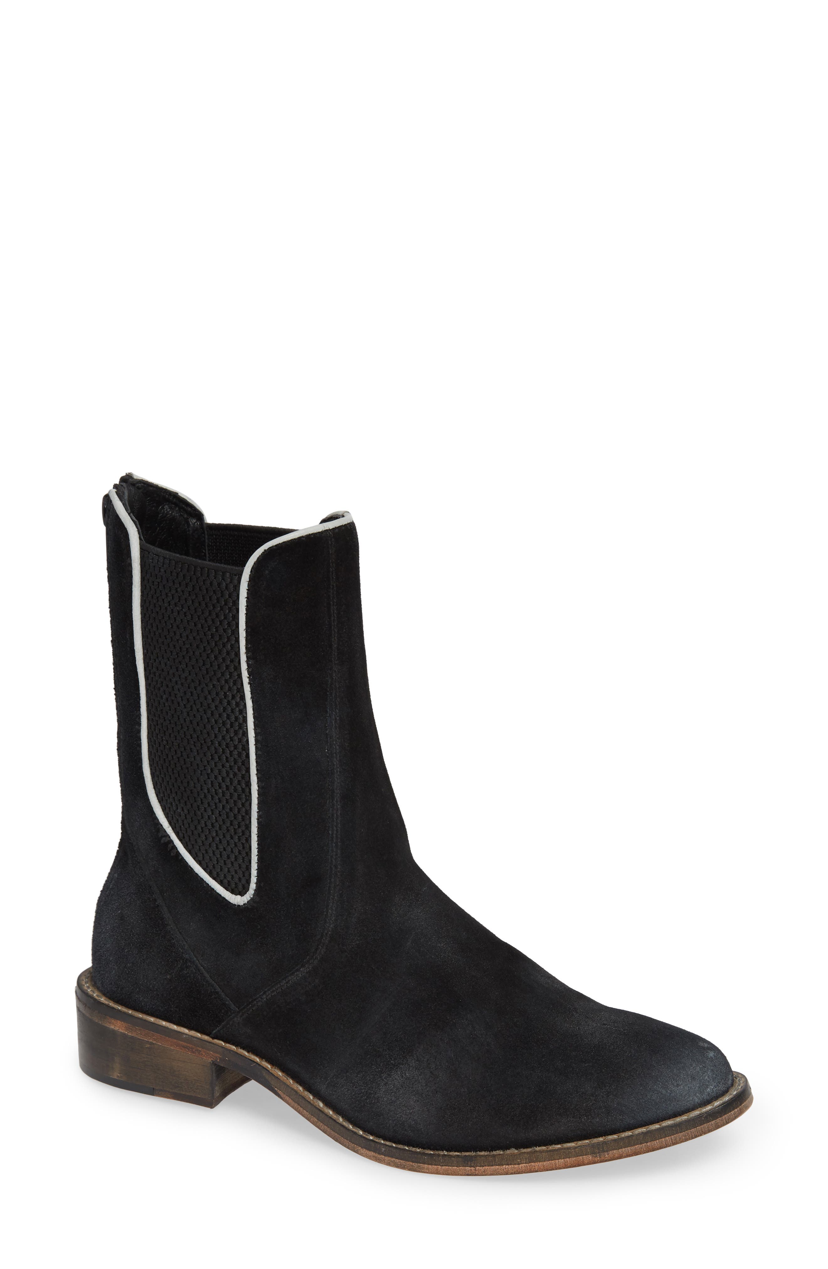 Free People Blackburn Tall Chelsea Boot, Black