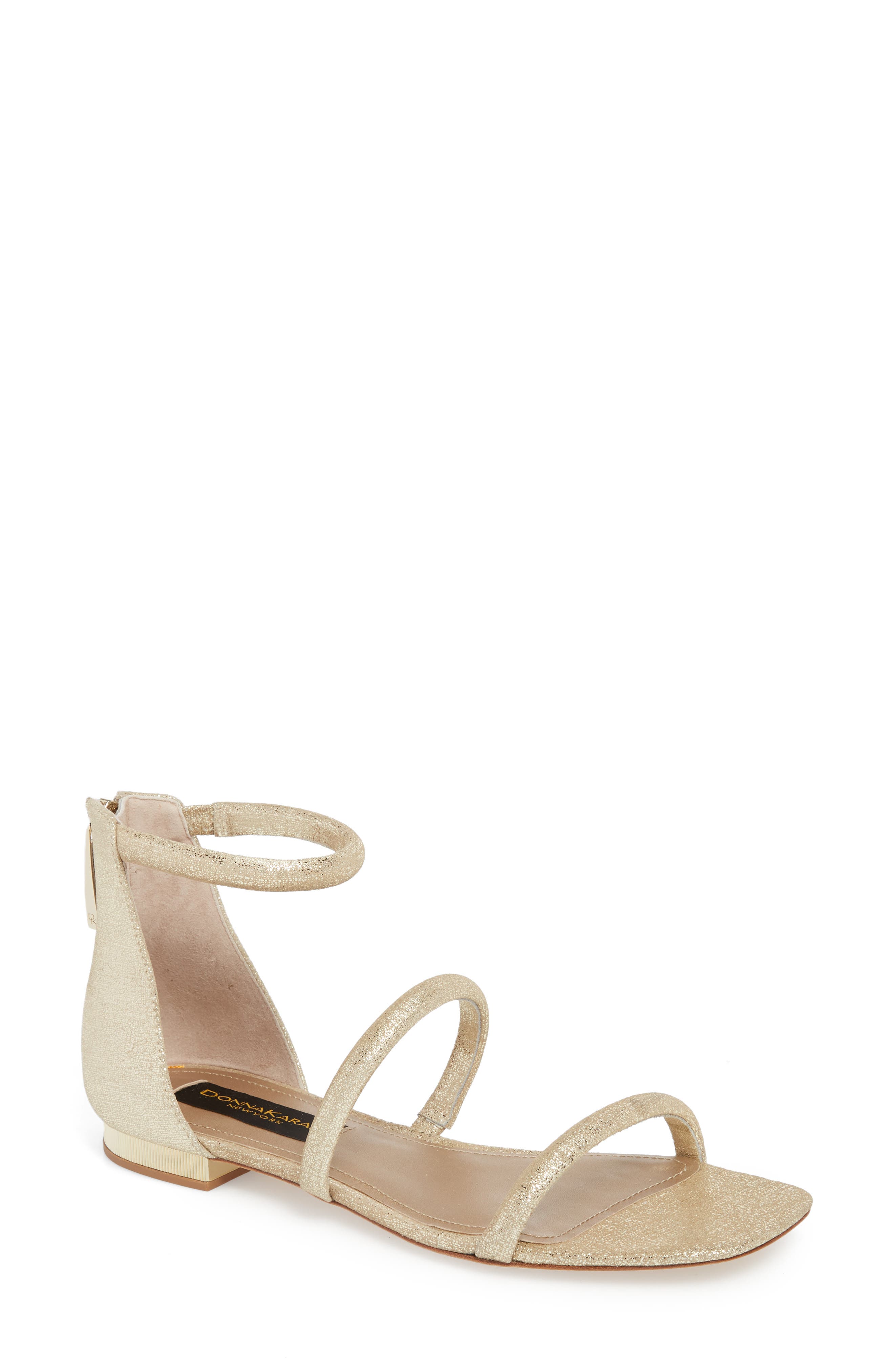 Donna Karan Galina Sandal, Metallic