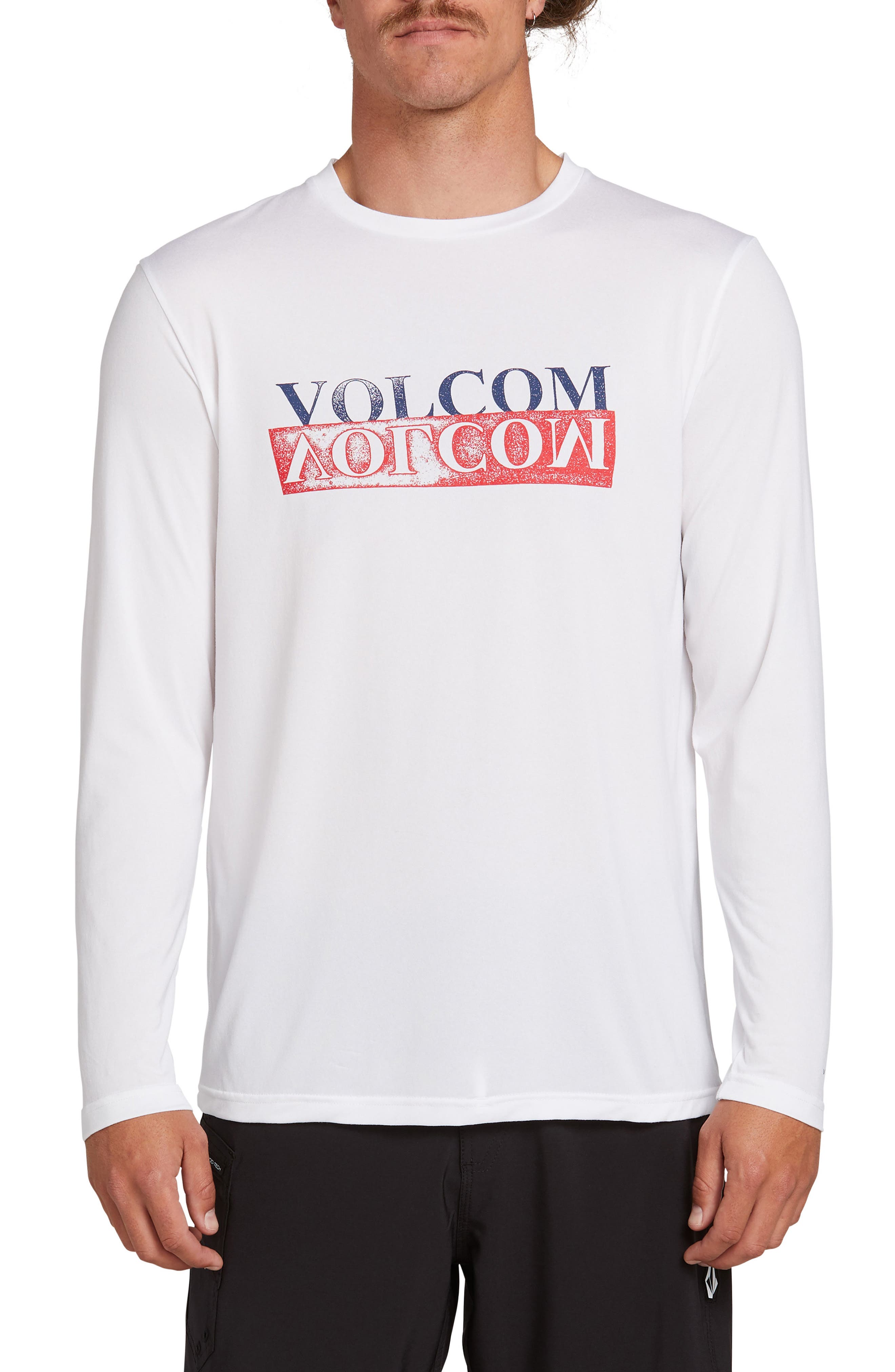 Volcom Effect Long Sleeve T-Shirt, White