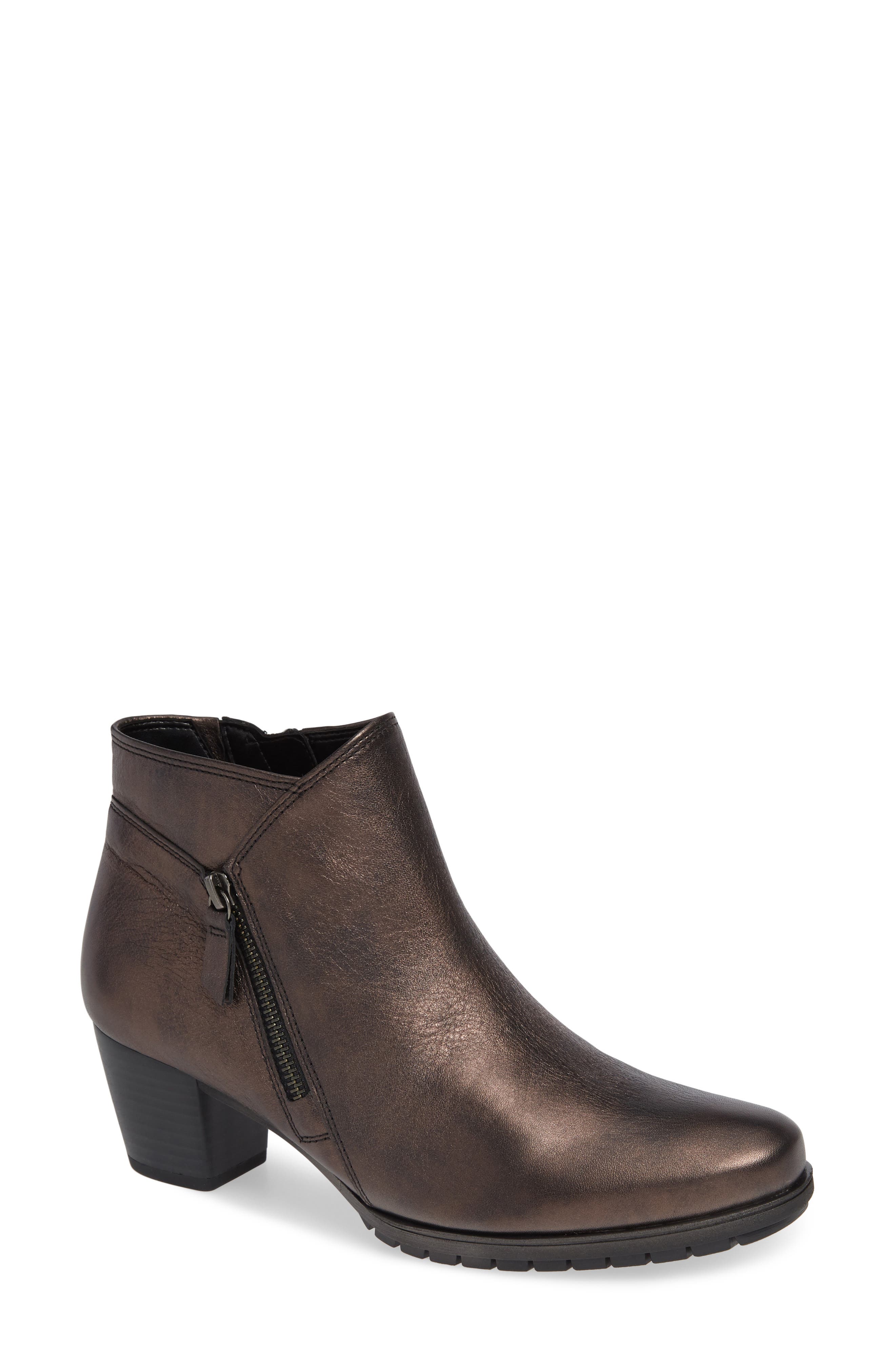 Gabor Comfort Bootie, Grey