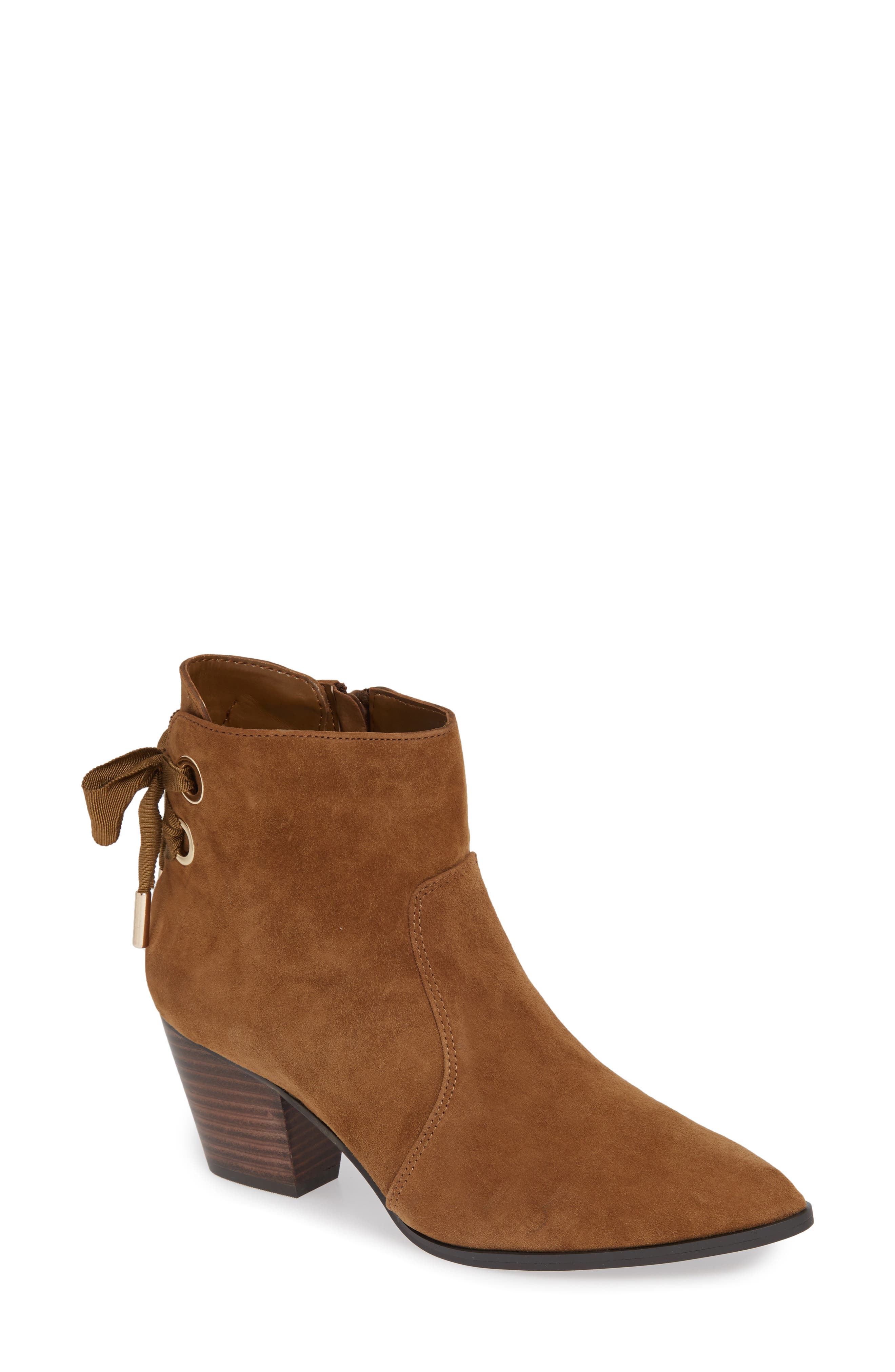 Bella Vita Elka Bow Bootie N - Brown