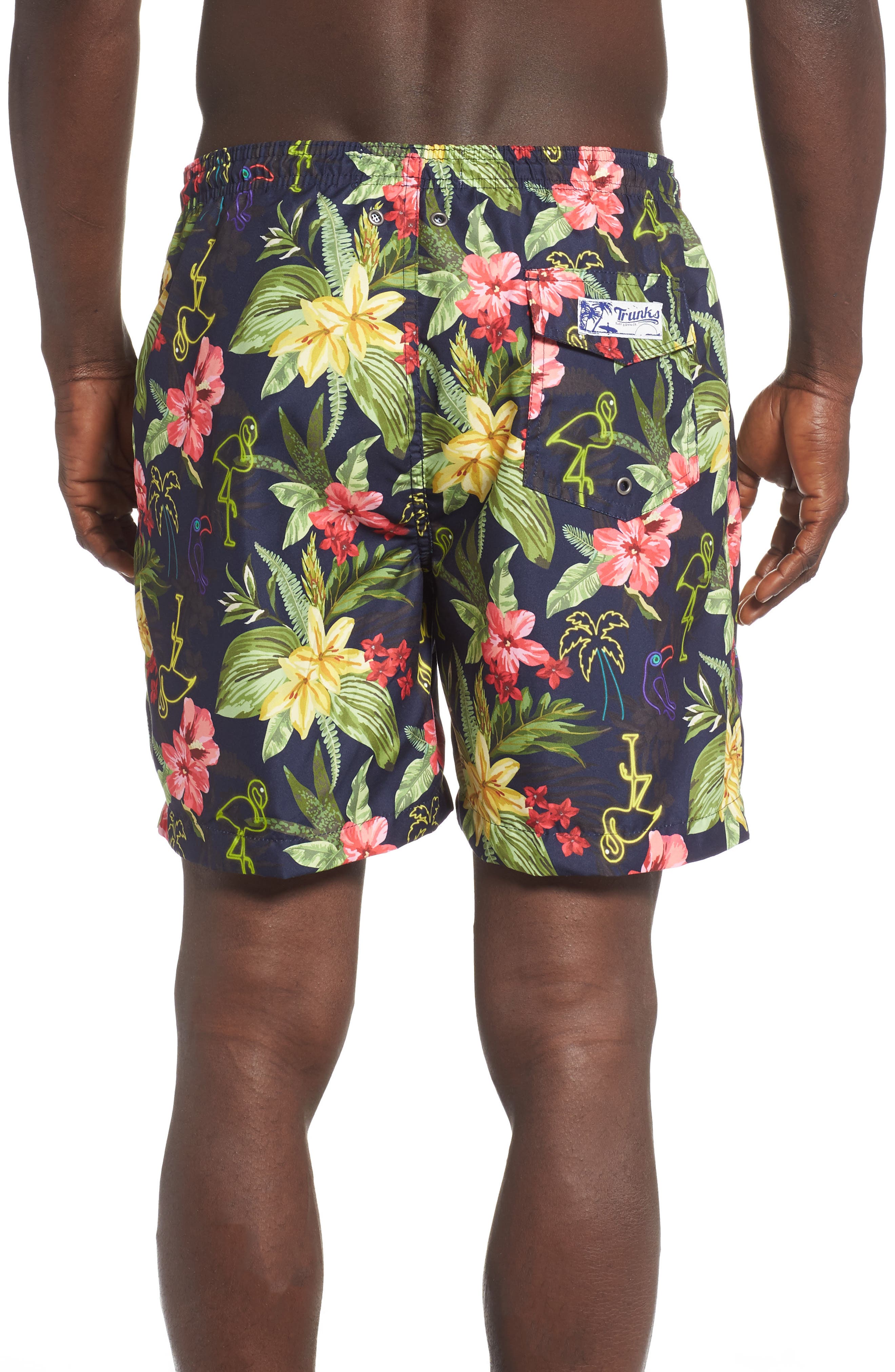 TRUNKS SURF & SWIM CO. SANO PRINT SWIM TRUNKS