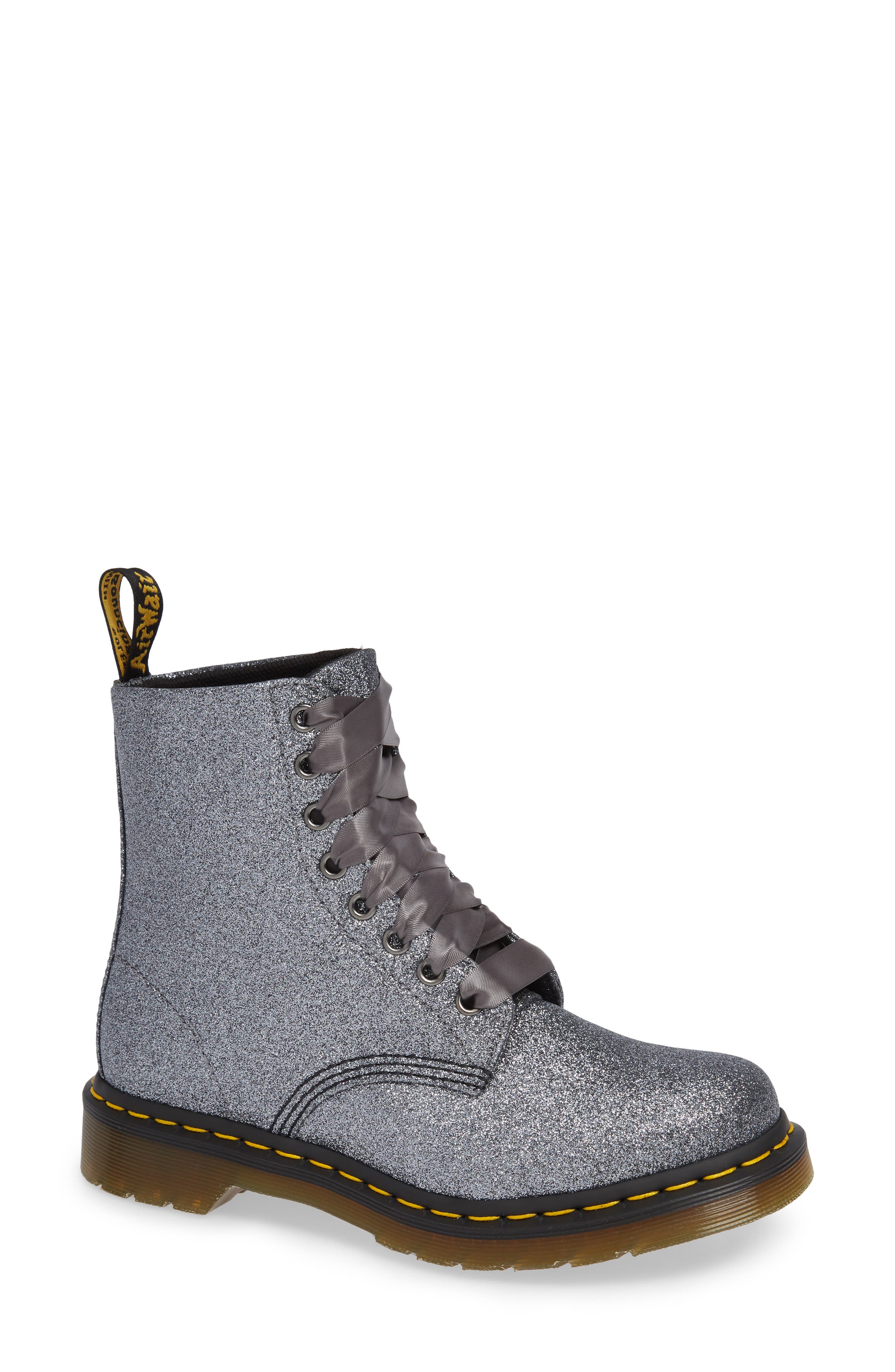 Dr. Martens 1460 Glitter Bootie, Metallic